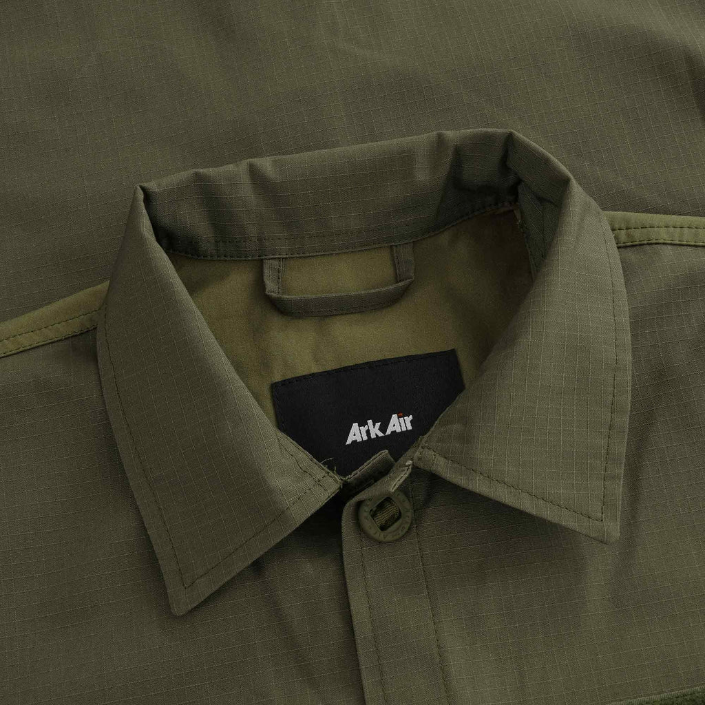 LS Utility Shirt - Olive Green