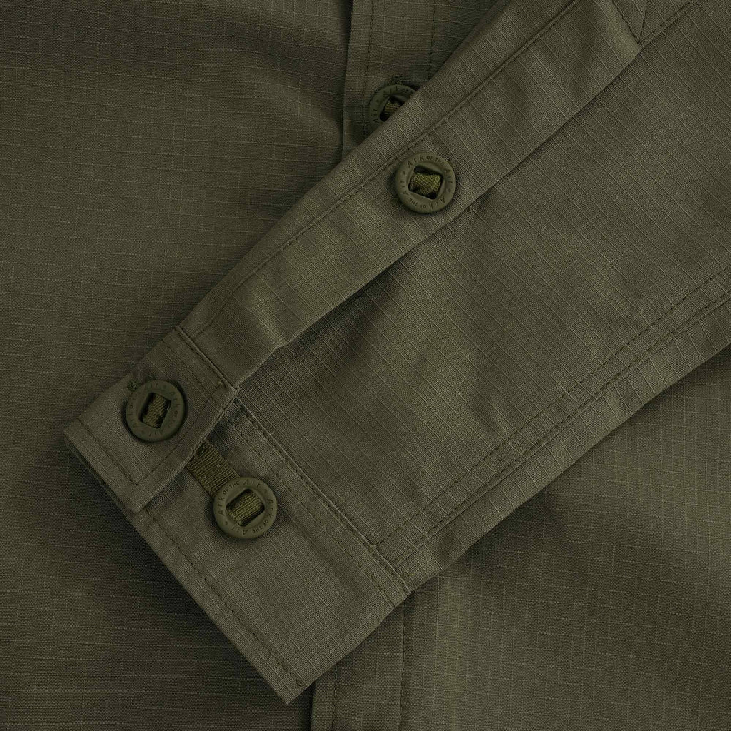 LS Utility Shirt - Olive Green
