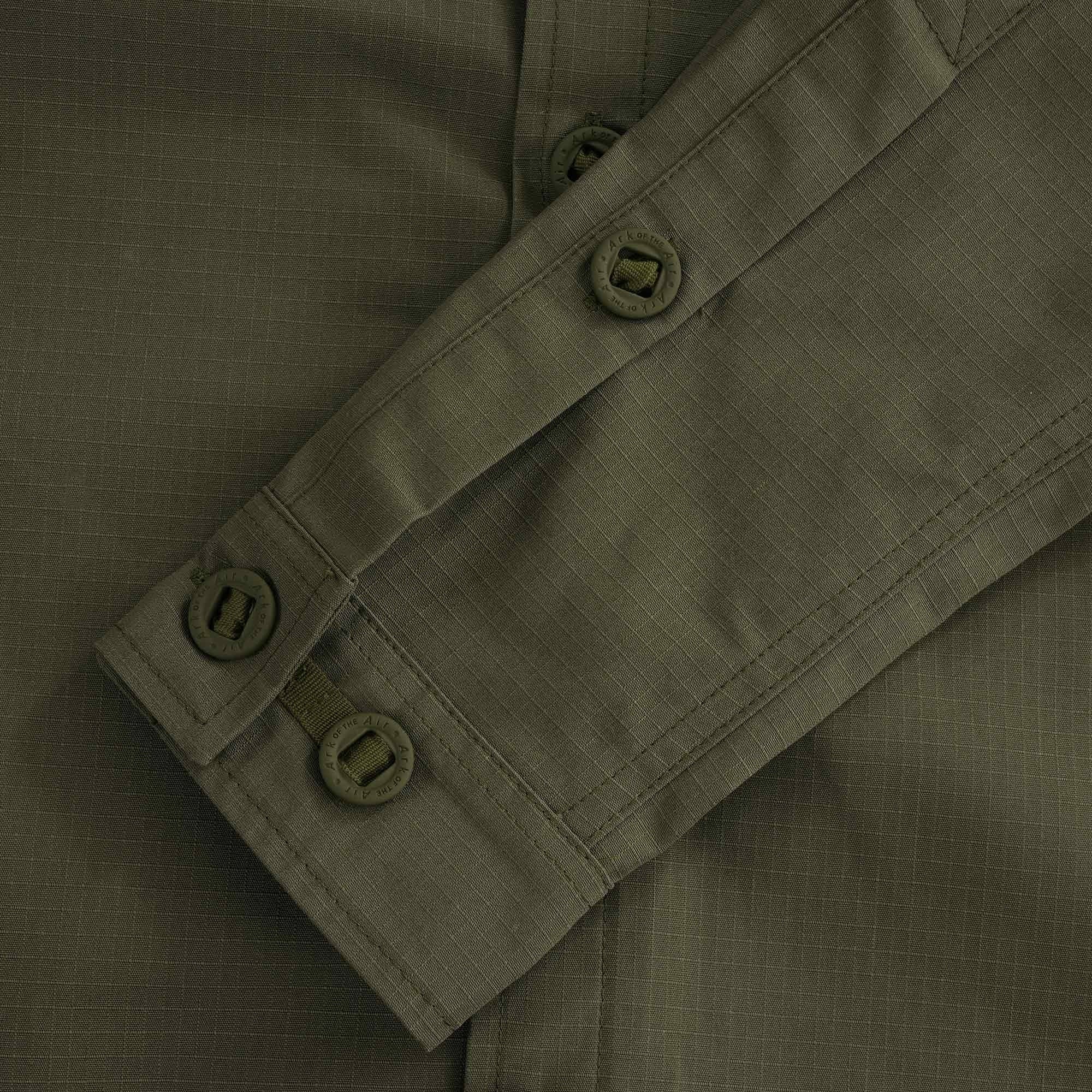 LS Utility Shirt - Olive Green