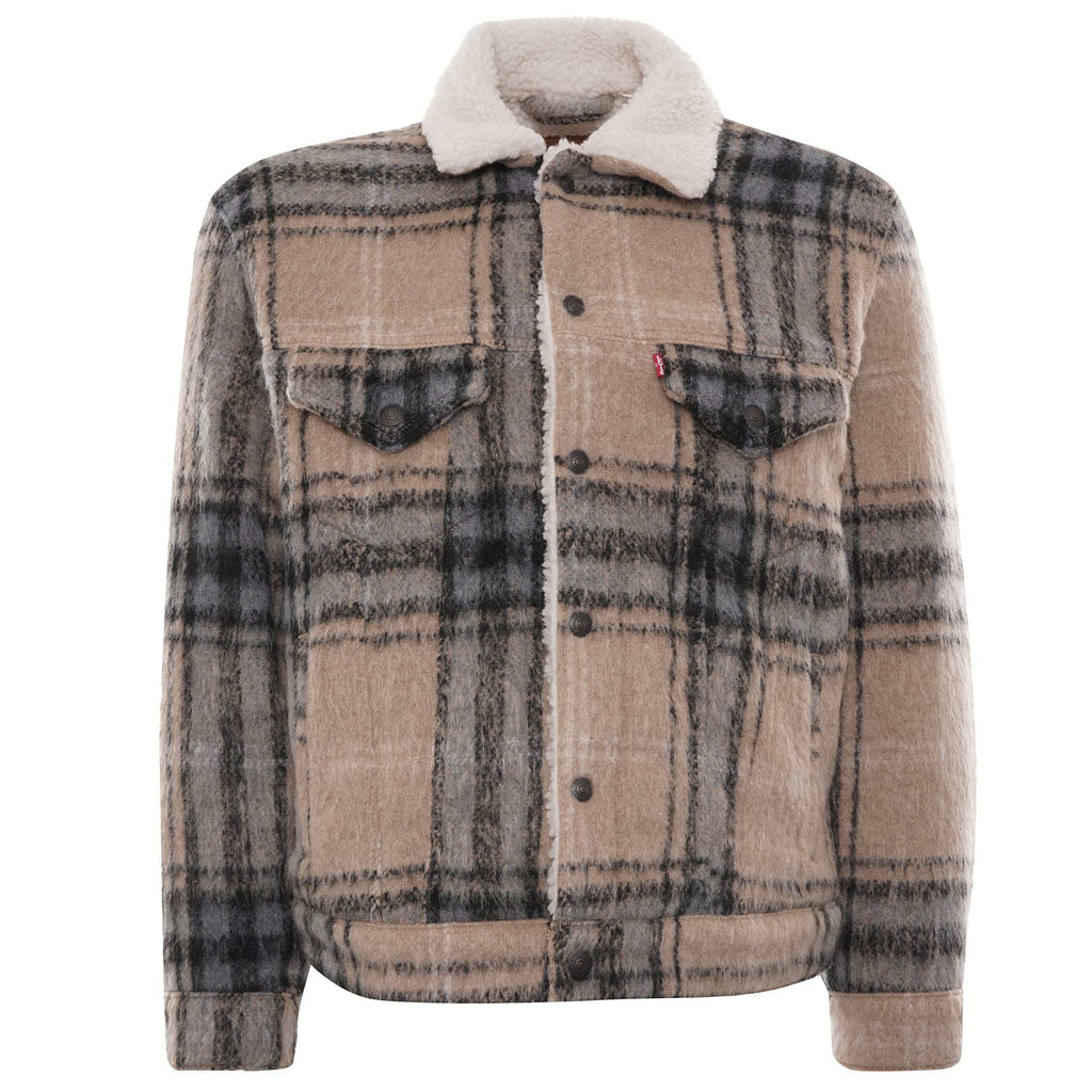 Vintage Fit Sherpa Jacket - Camel