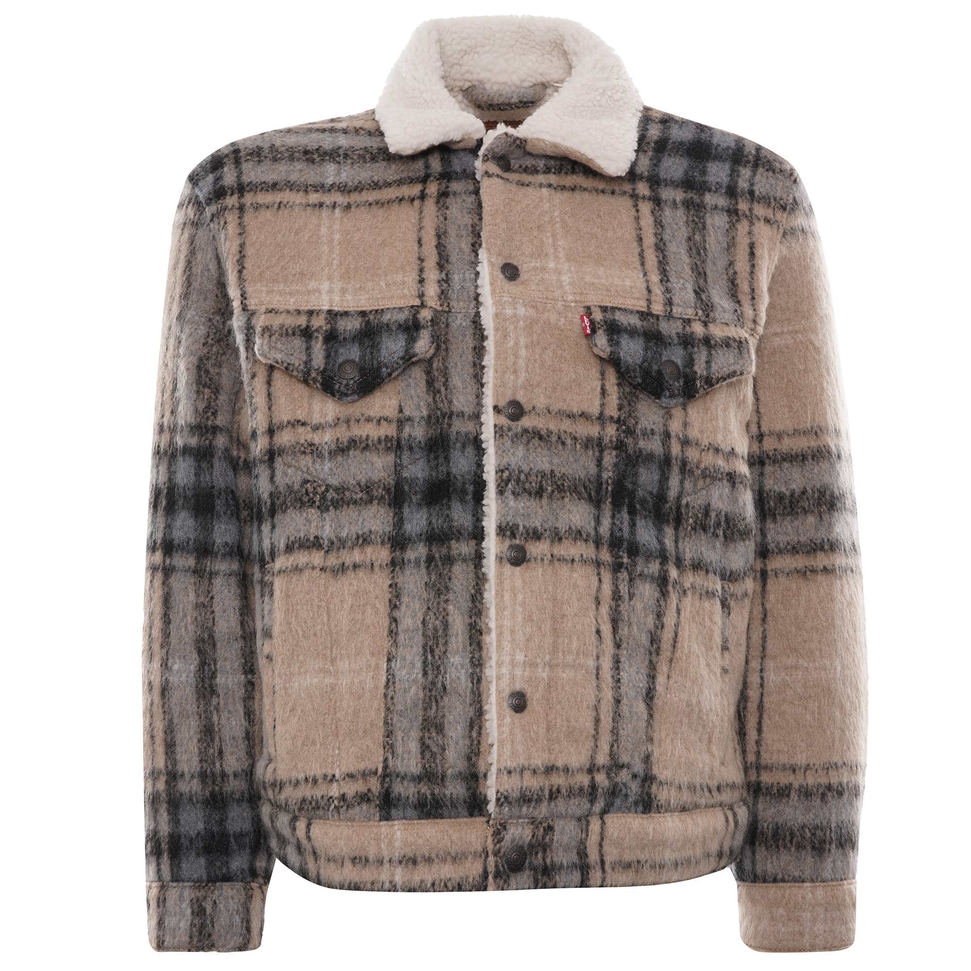Vintage Fit Sherpa Jacket - Camel