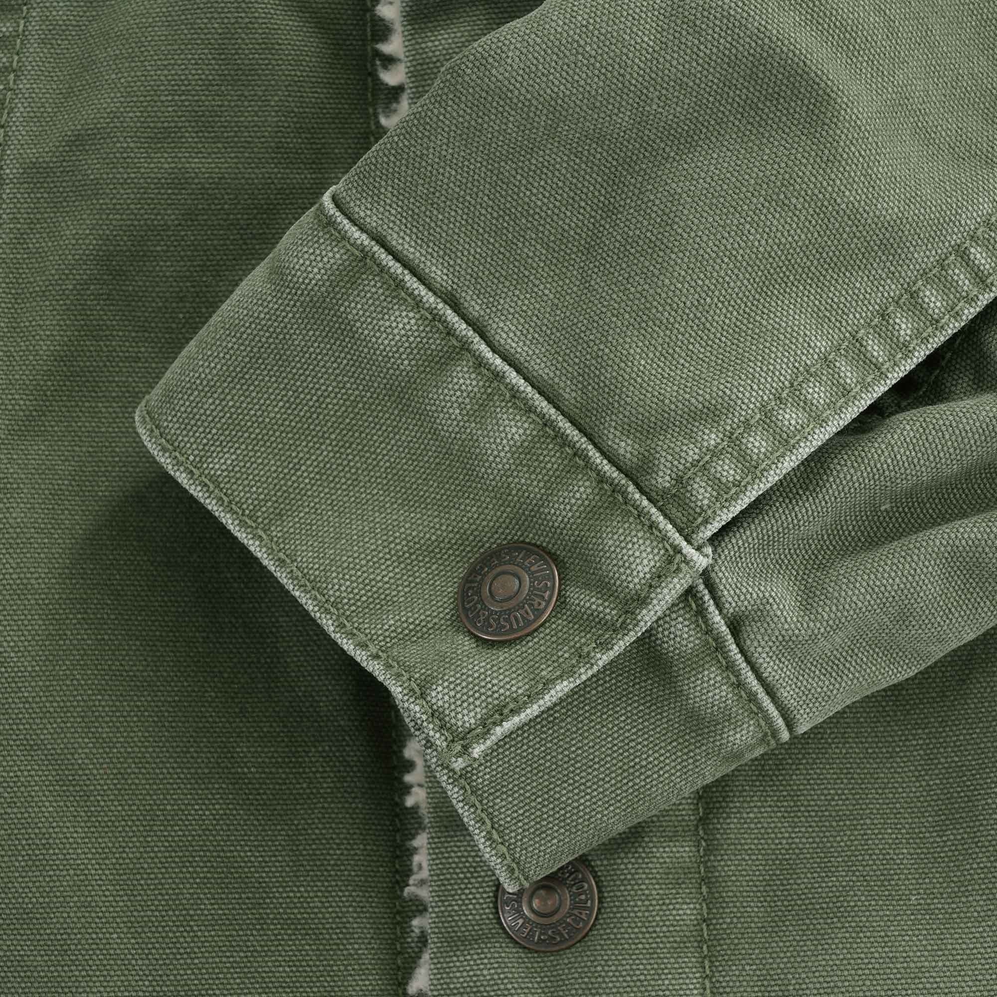 Type III Sherpa Trucker Jacket - Thyme
