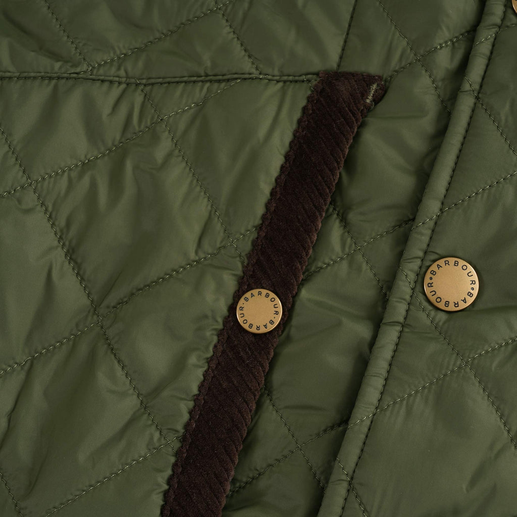 x Engineered Garments Staten Quilted Jacket - Olive