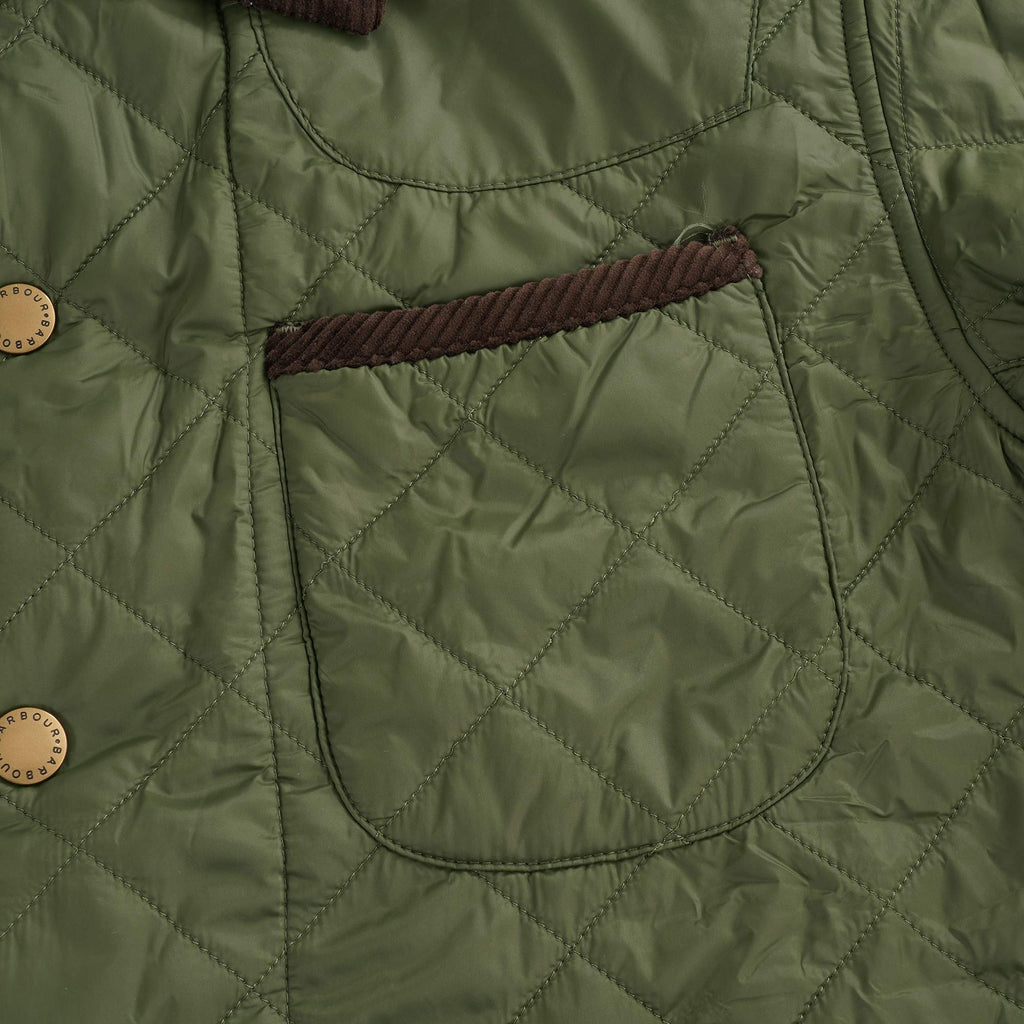 x Engineered Garments Staten Quilted Jacket - Olive