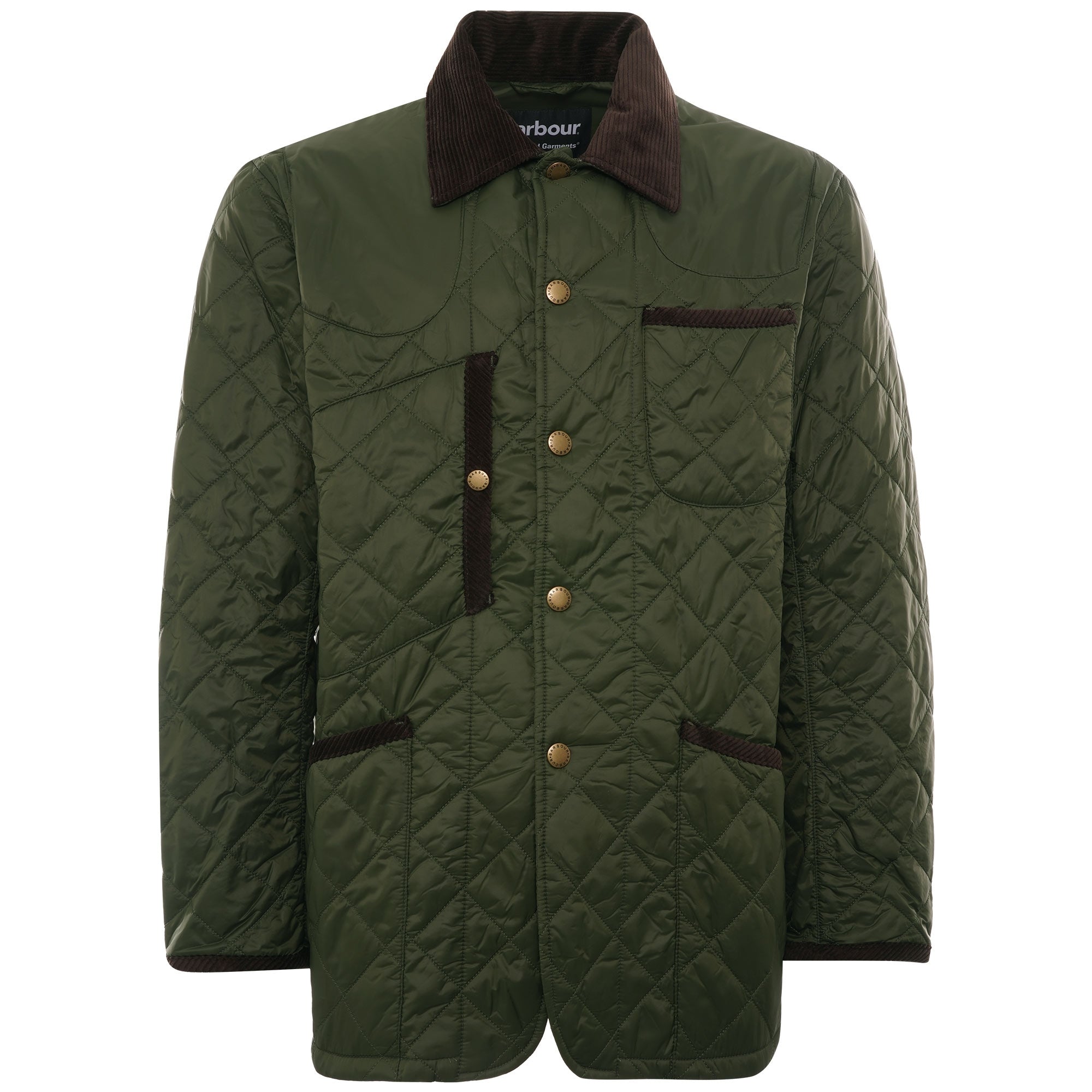 Barbour x Engineered Garments Staten Quilted Jacket - Olive
