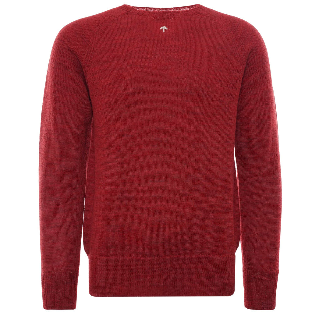 Seamless Crew Neck - Vintage Red