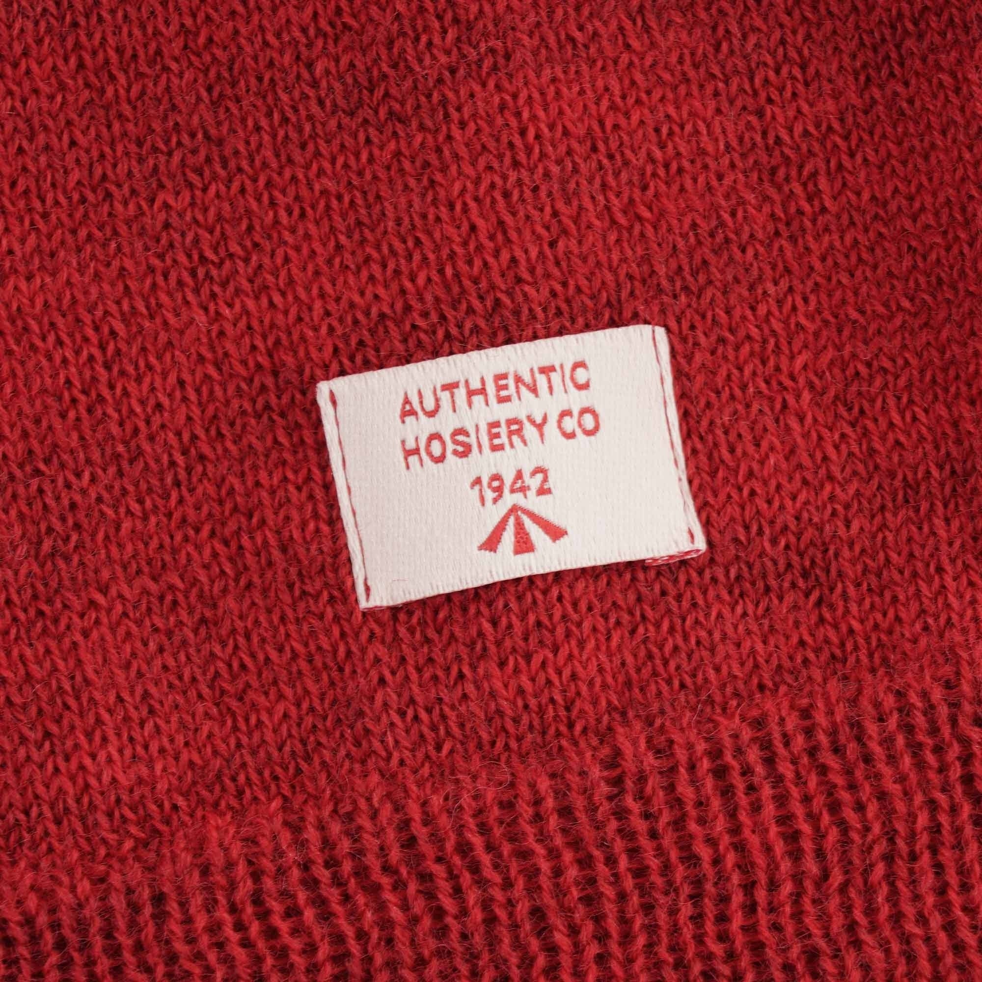 Seamless Crew Neck - Vintage Red