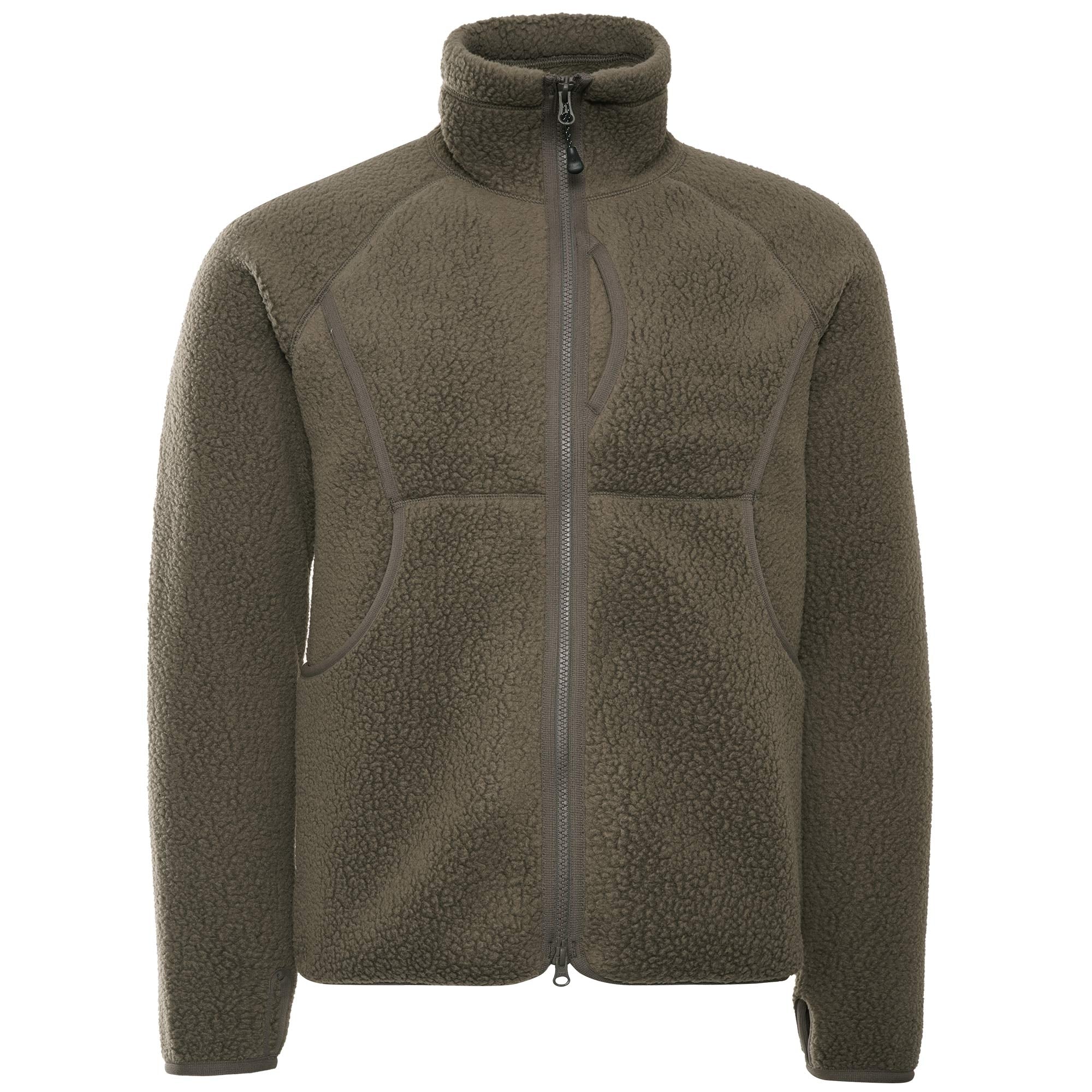 Thermal Boa Fleece Jacket - Khaki