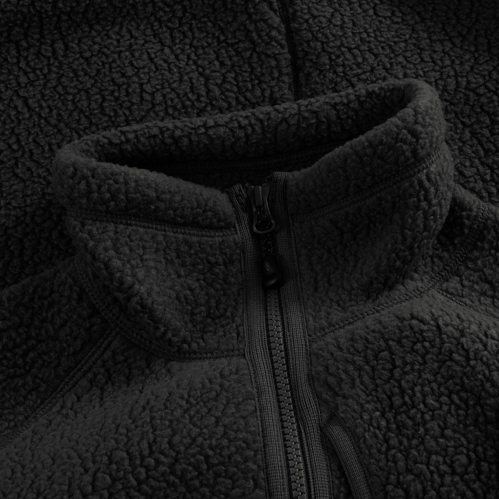 Thermal Boa Fleece Jacket - Black