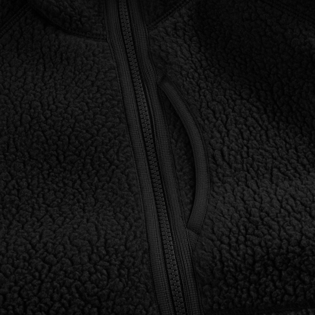 Thermal Boa Fleece Jacket - Black