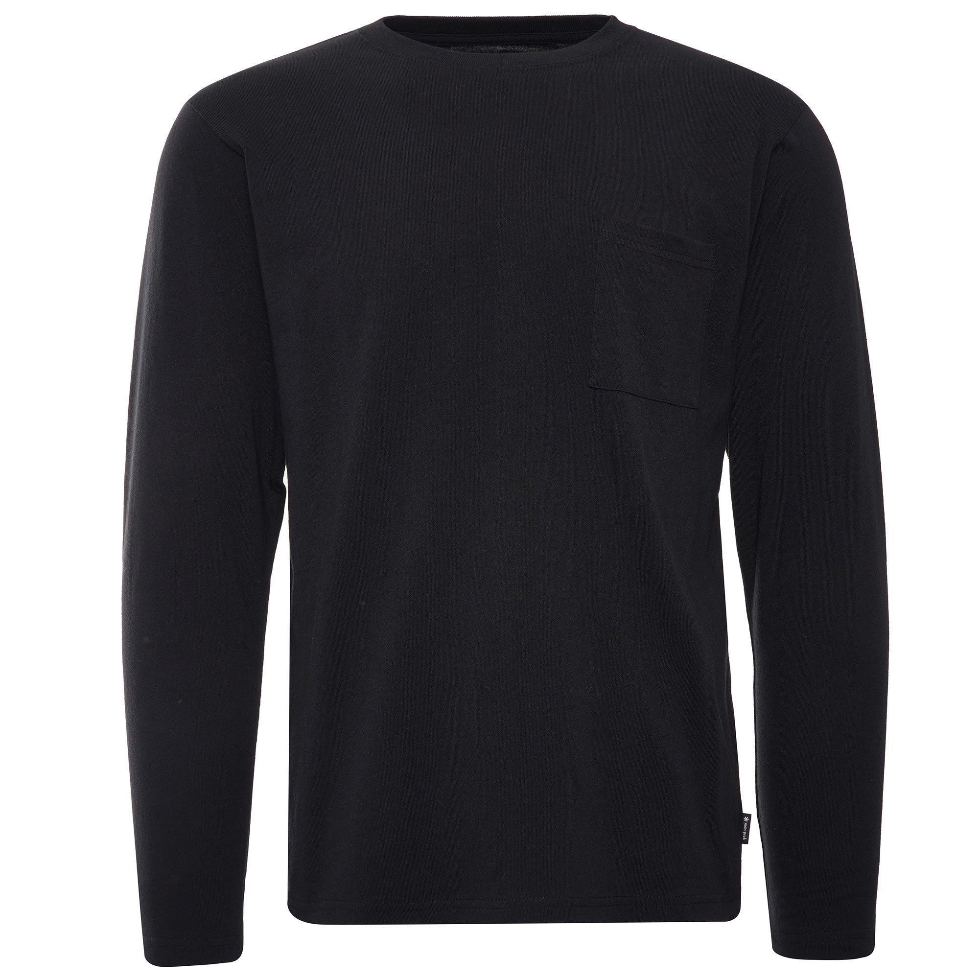 Printed Long Sleeve T-shirt SP Camping Gear Logo - Black