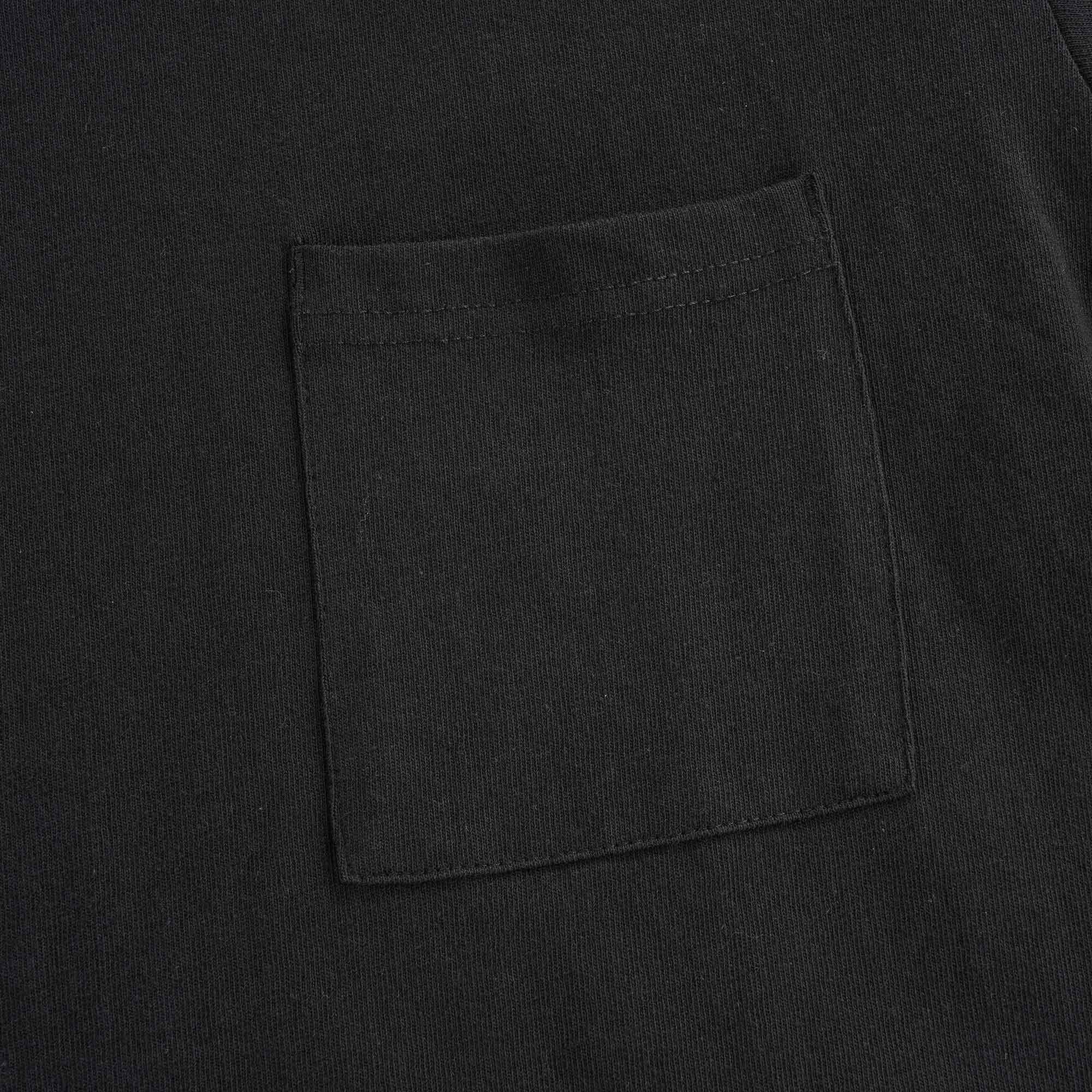 Printed Long Sleeve T-shirt SP Camping Gear Logo - Black