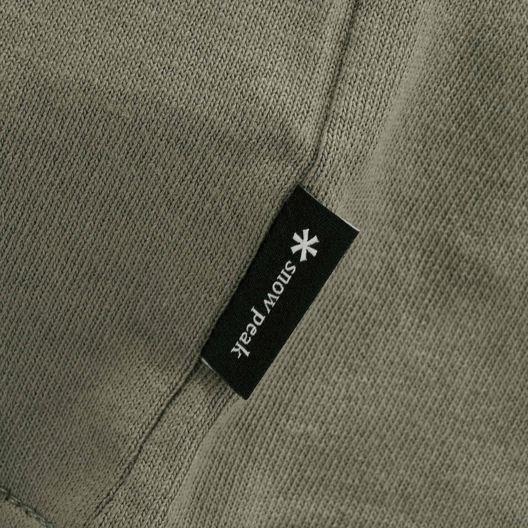 Printed Long Sleeve T-shirt SP Camping Gear Logo - Grey Khaki