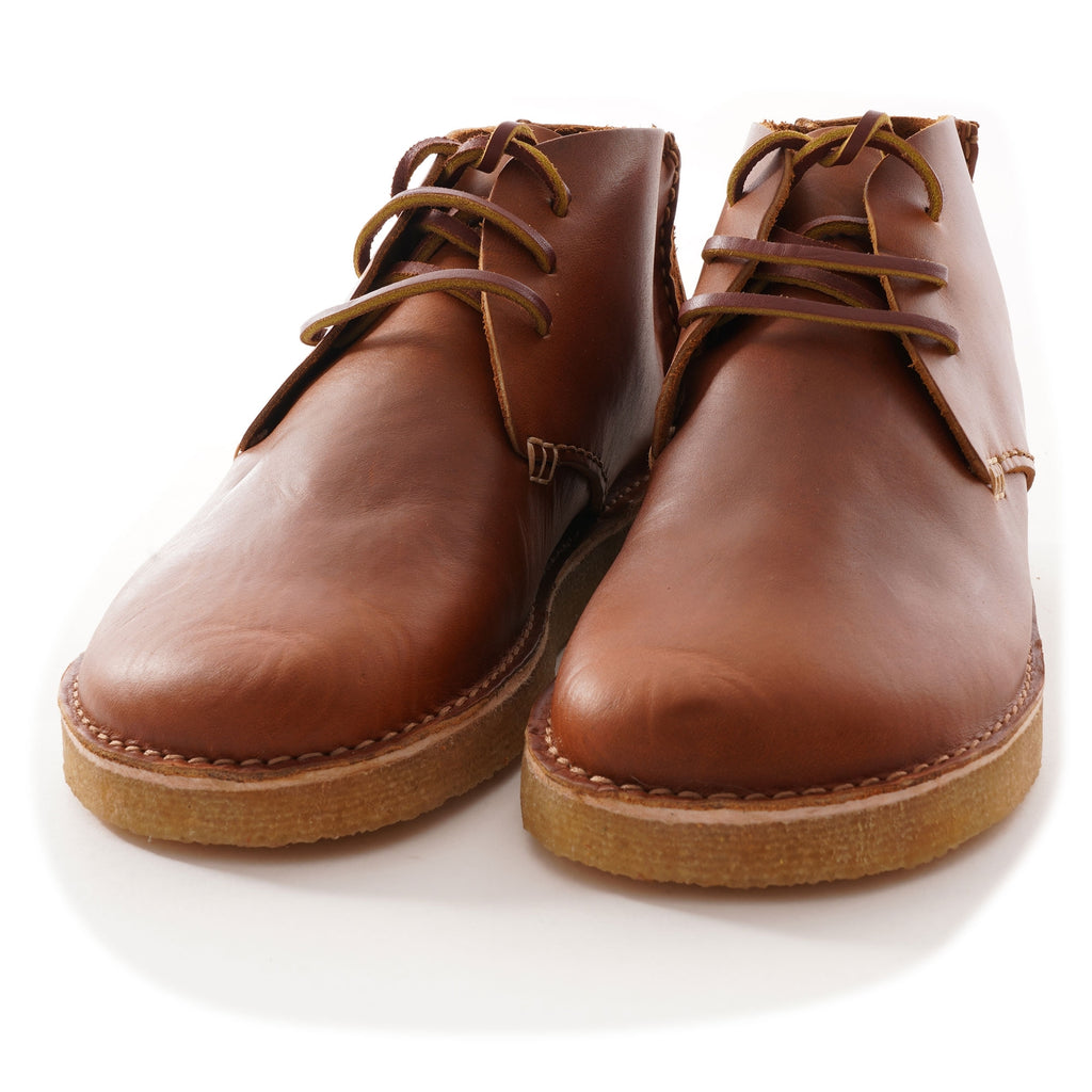 Glenn Leather Boot - Apricot