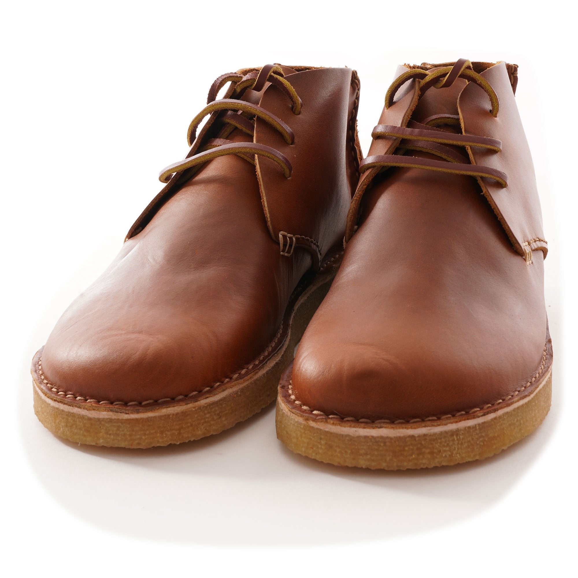 Glenn Leather Boot - Apricot