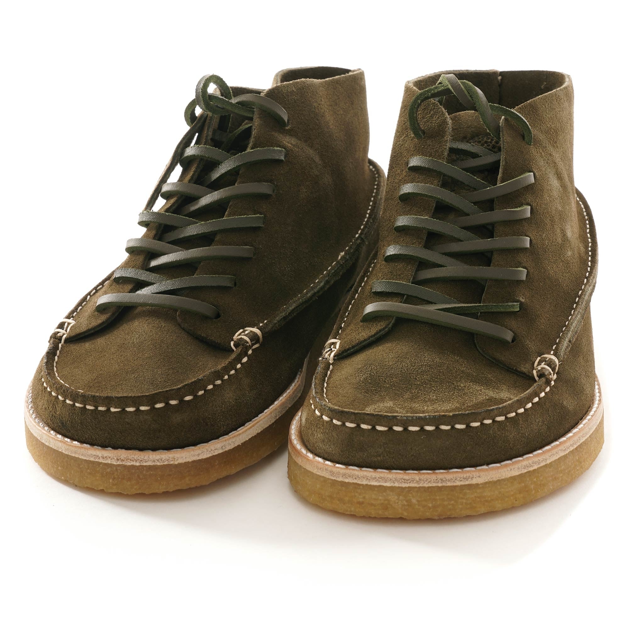x Hikerdelic Derek Suede Chukka Boot - Olive