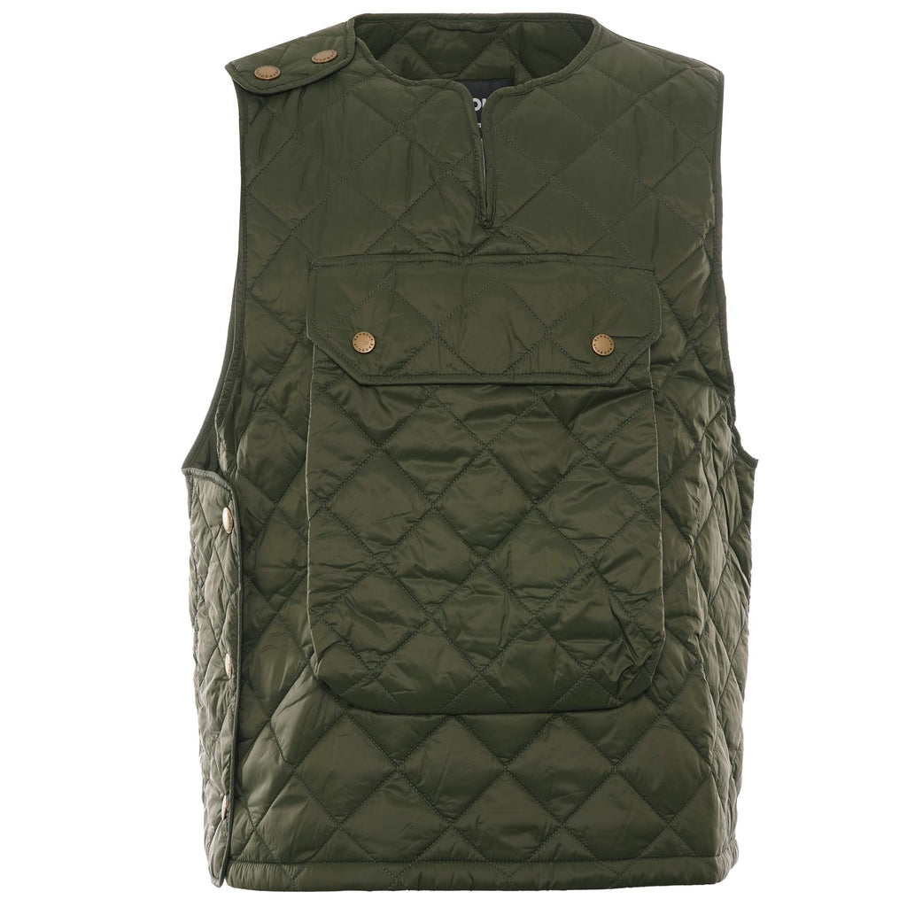 x Engineered Garments Pop Quilted Vest - Olive