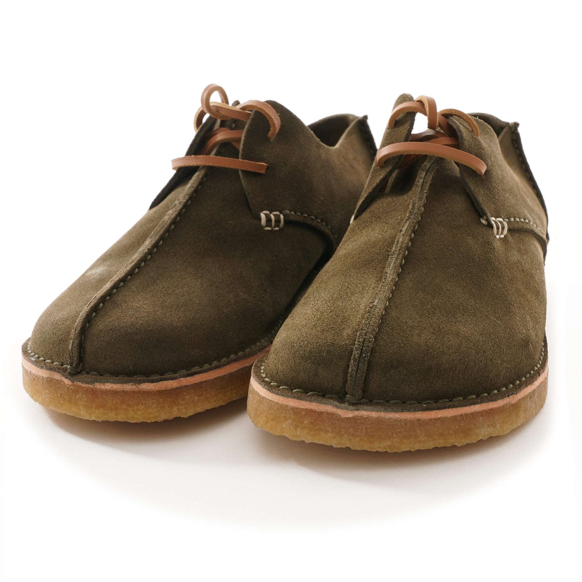Caden Centre Seam Suede - Olive