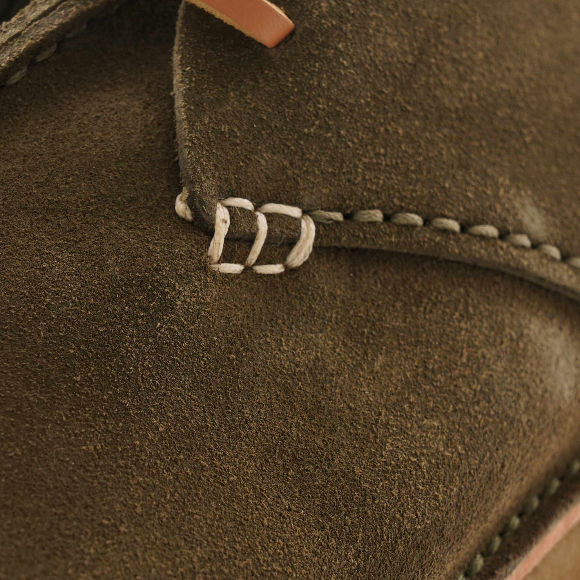 Caden Centre Seam Suede - Olive