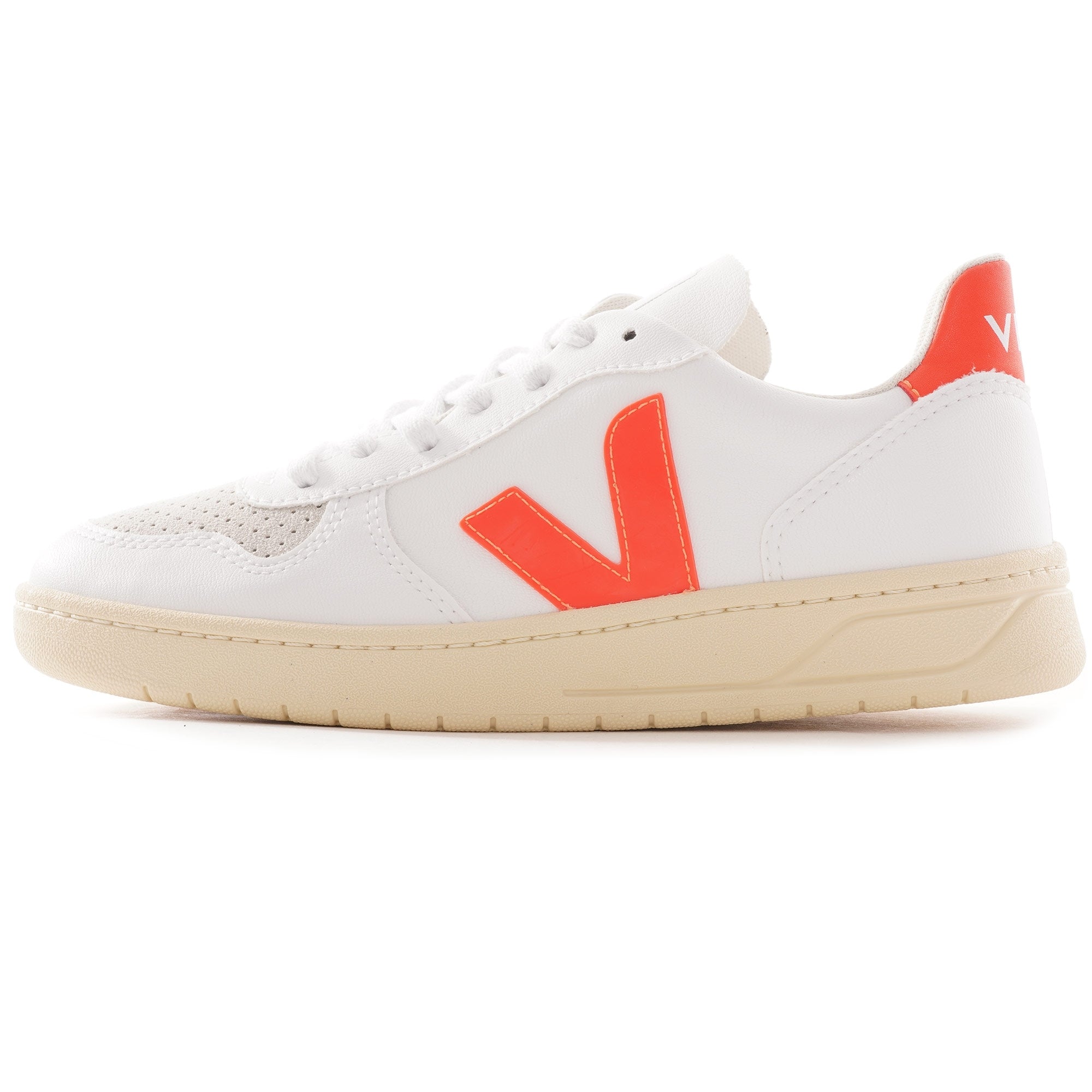 V-10 Fluo Butter Sole - White and Orange