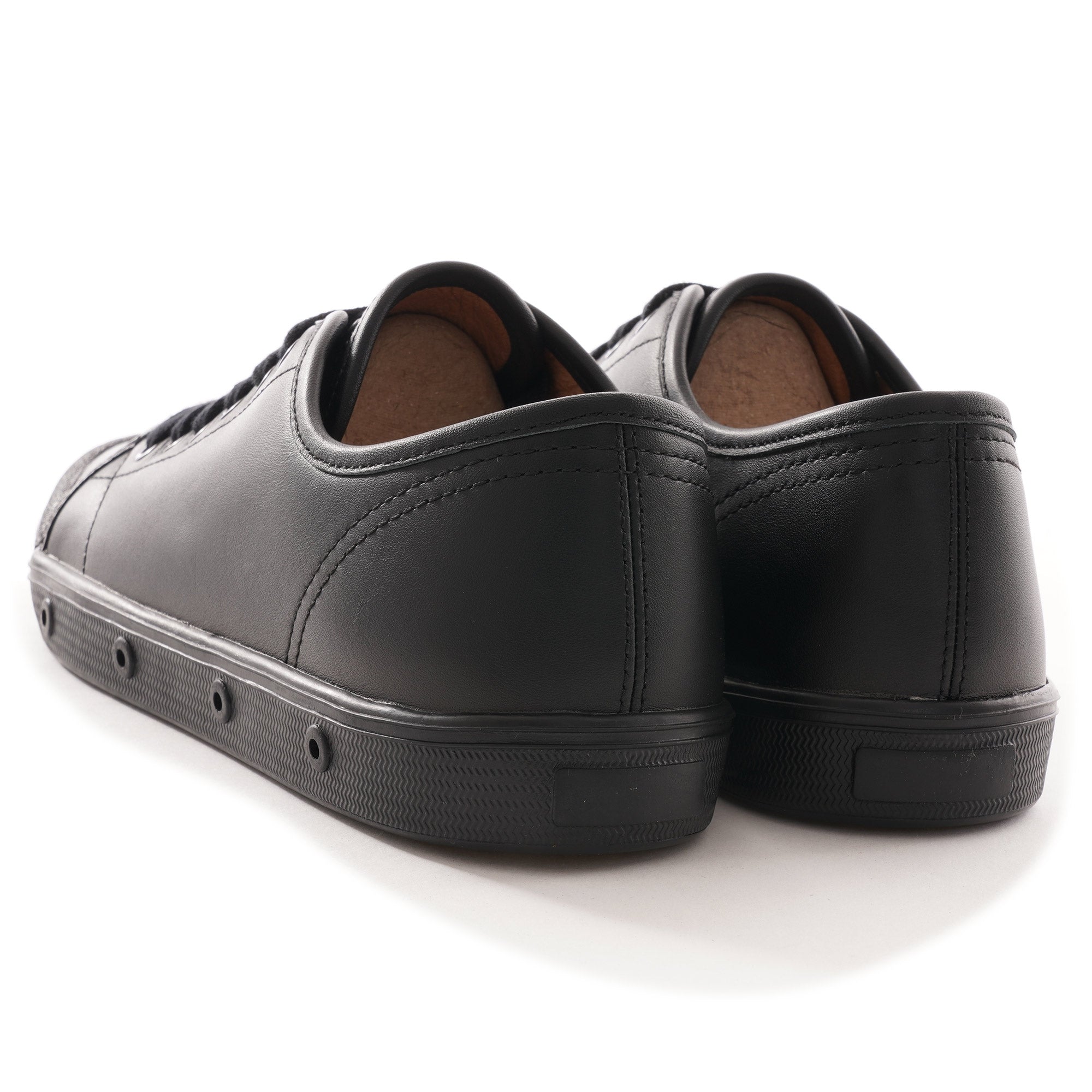 Spring Court Womens Classic G2 Nappa Leather Shoes - Black