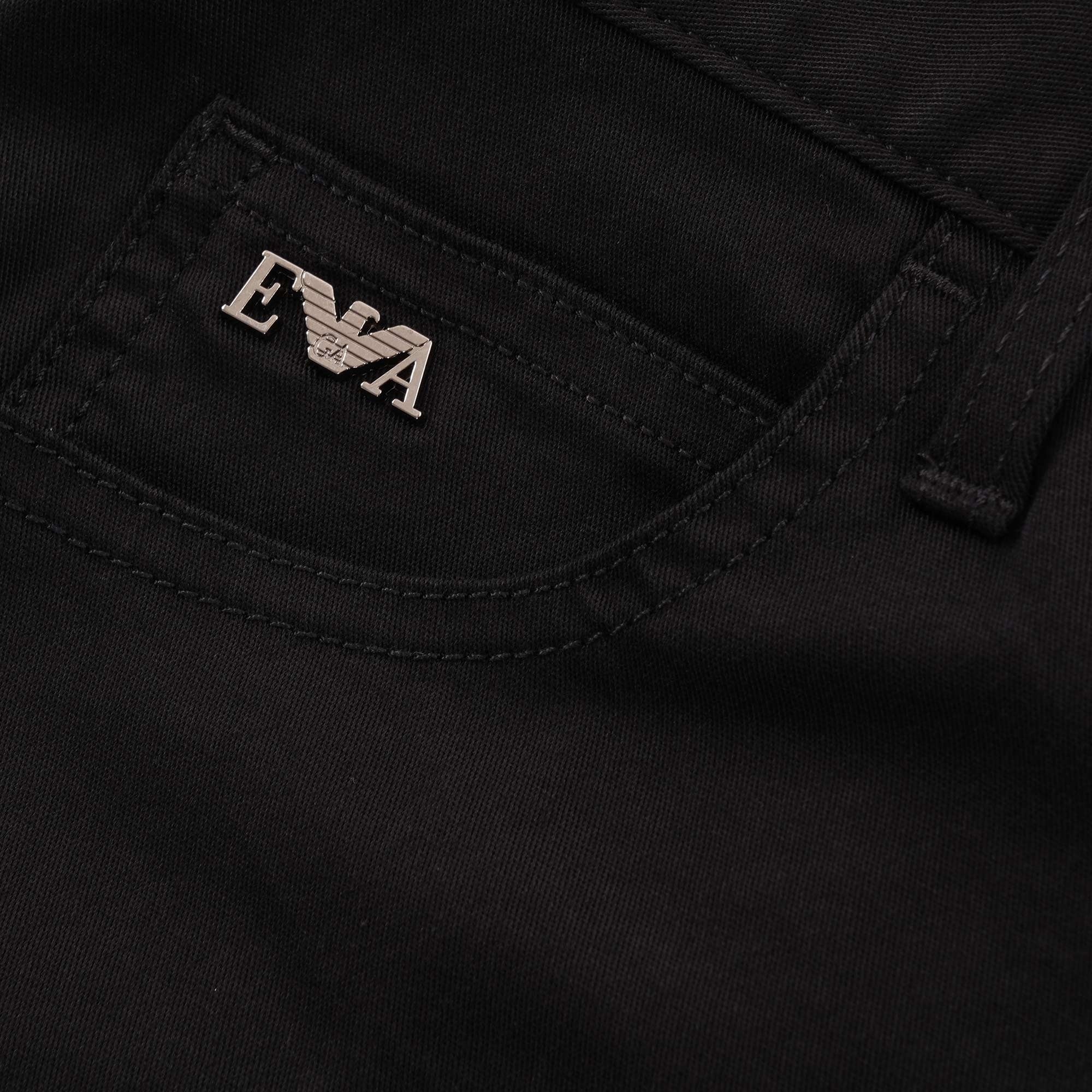 J21 Regular-Fit Stretch-Gabardine Jeans - Nero