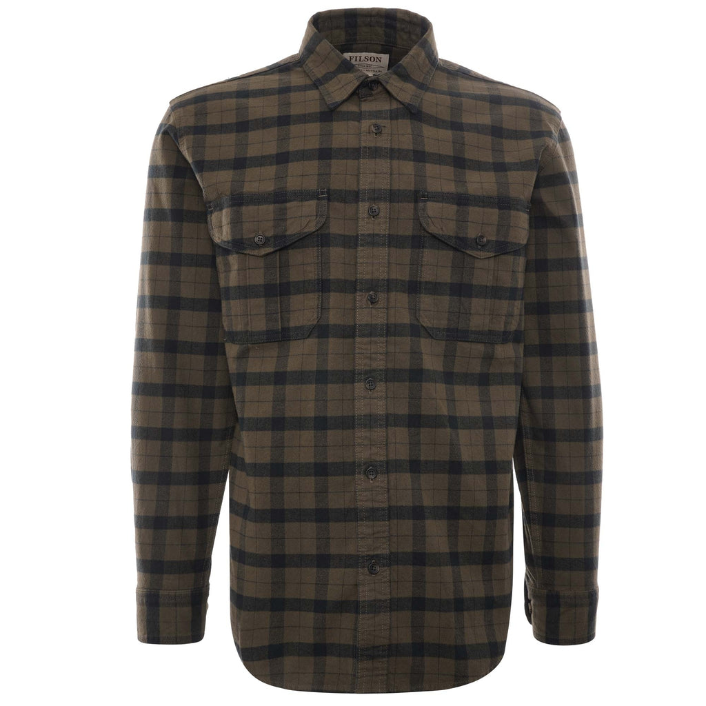 Alaskan Guide Shirt - Otter Green/Black Plaid