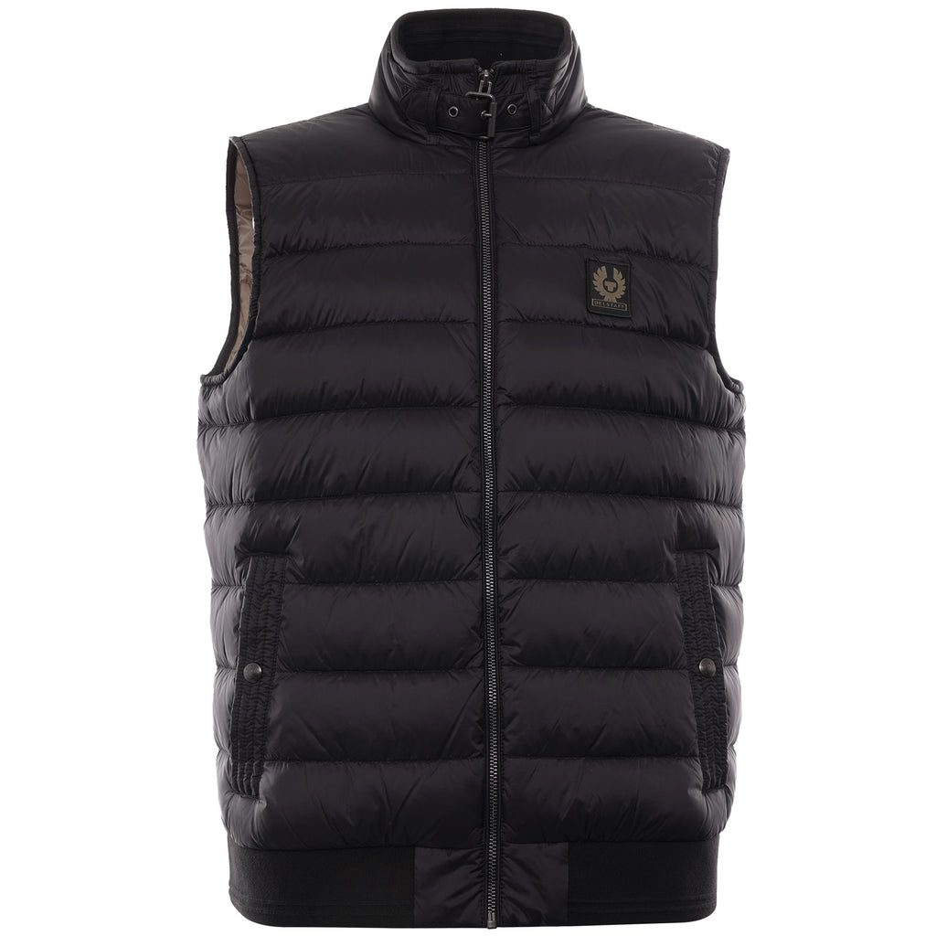 Circuit Down Filled Nylon Gilet - Black