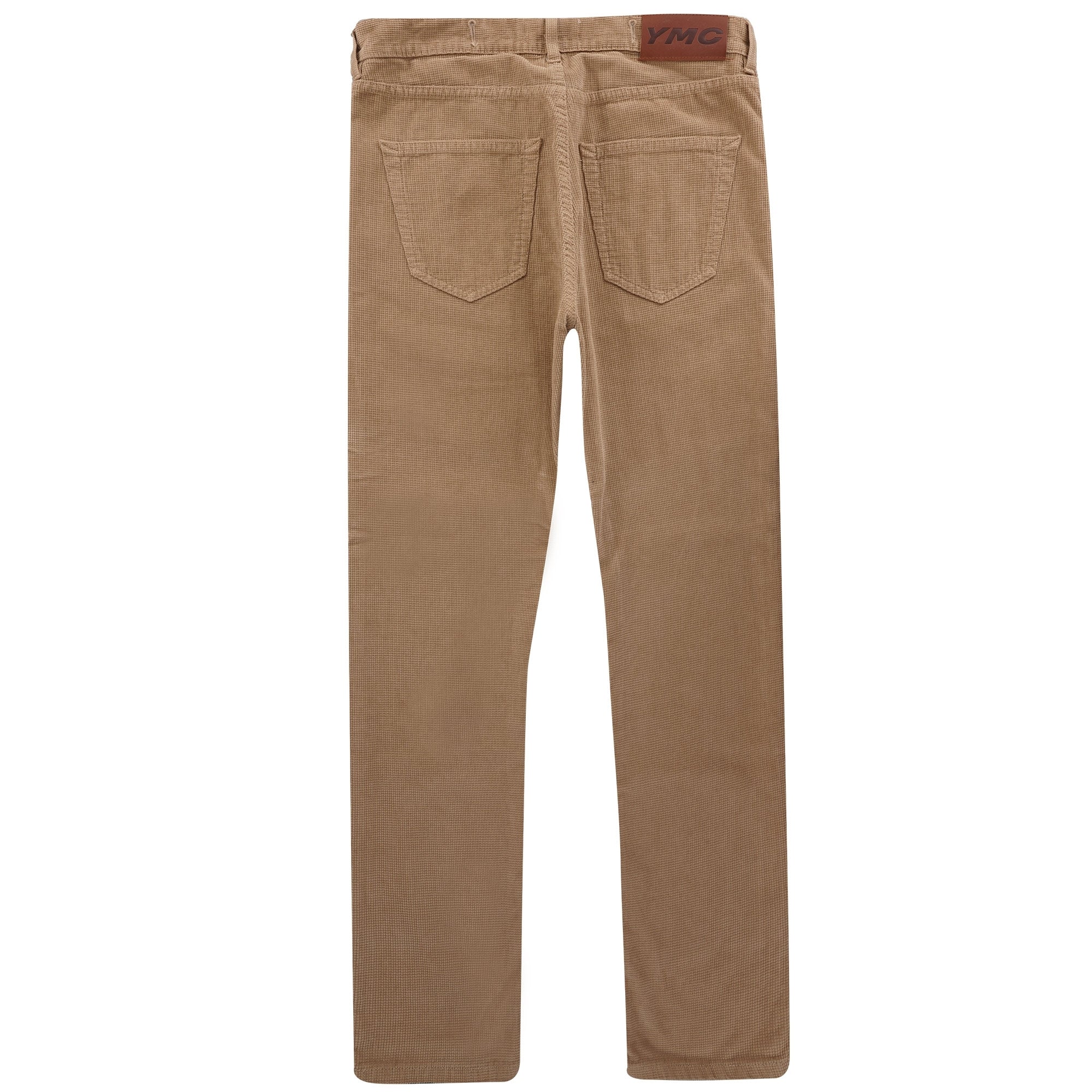Tearaway Cotton Waffle Cord Jeans - Camel