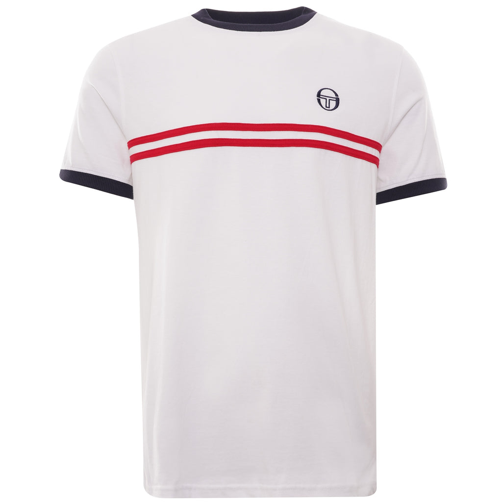 Supermac T-Shirt - White/Navy