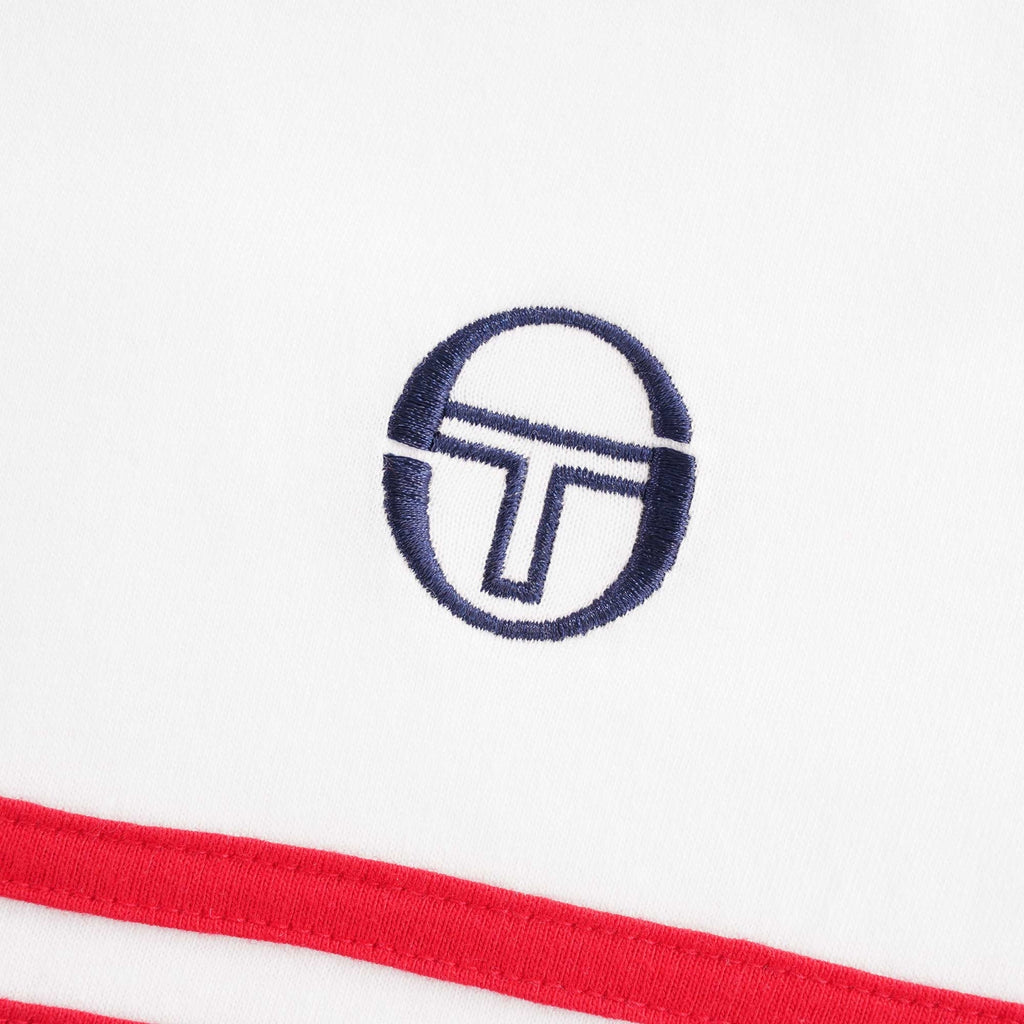 Supermac T-Shirt - White/Navy