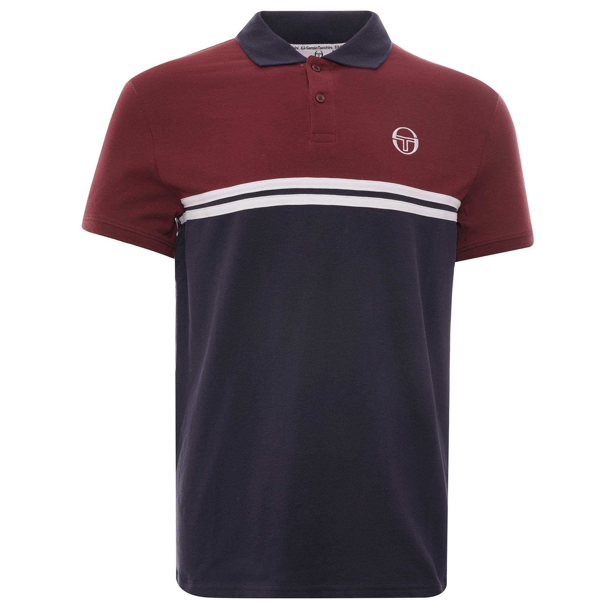 Numac Polo Shirt - Navy/Port