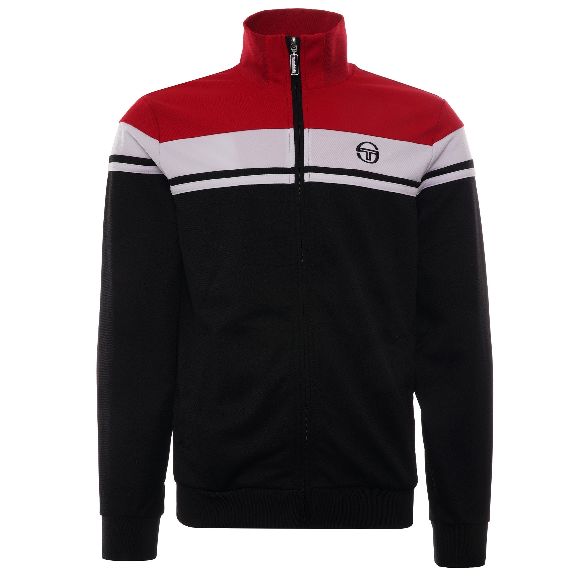 Damarindo Track Jacket - Black and Red