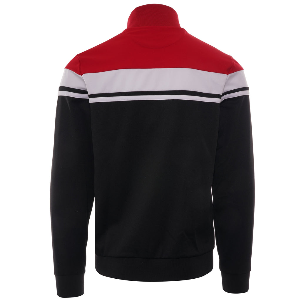 Damarindo Track Jacket - Black and Red