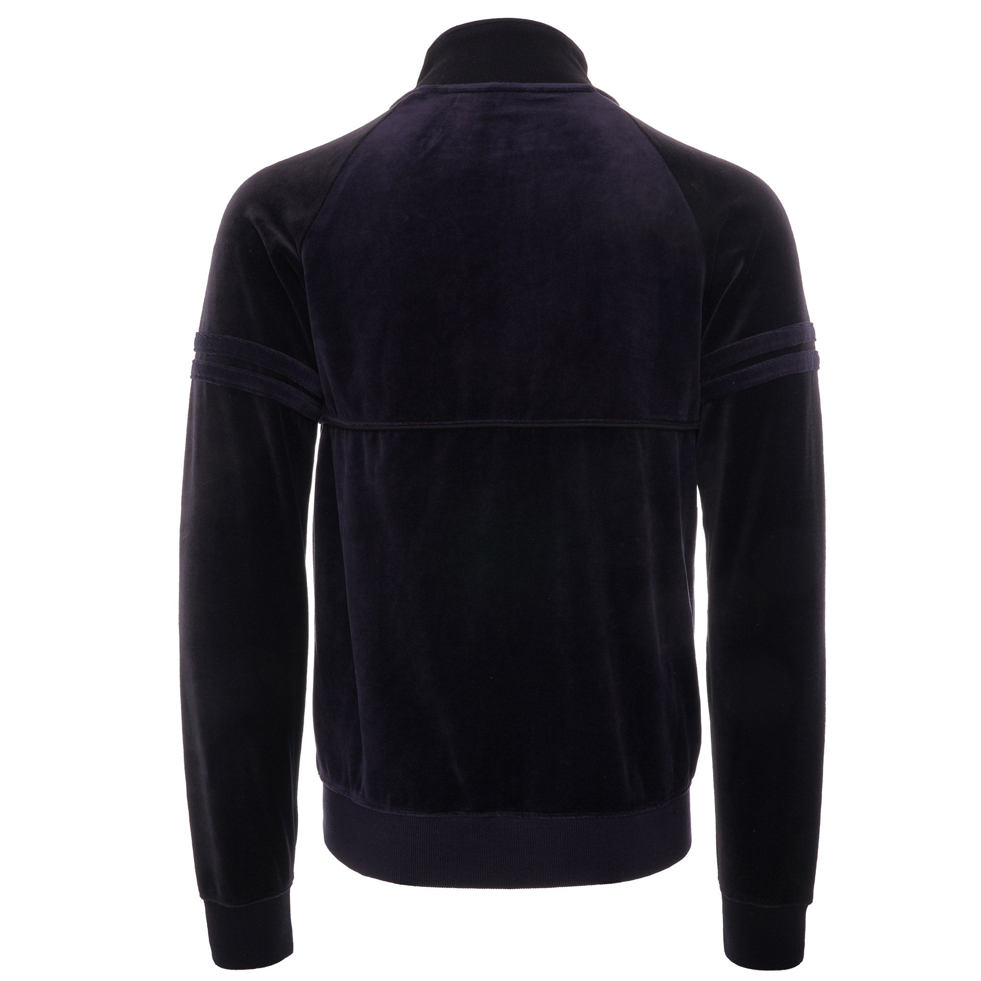 Orion Velour Track Top - Navy