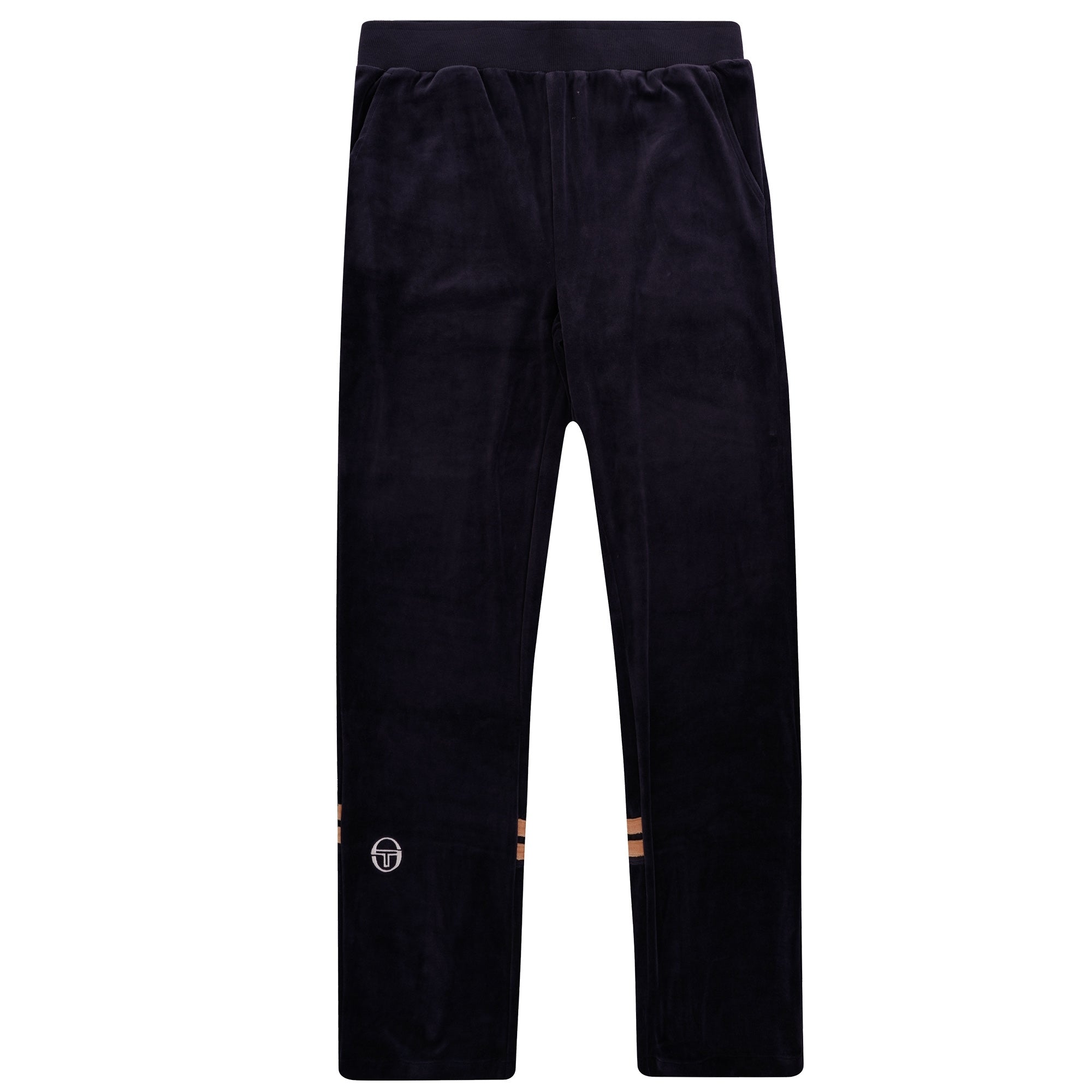 Orion Velour Track Pants Archivio - Navy/Doe/White