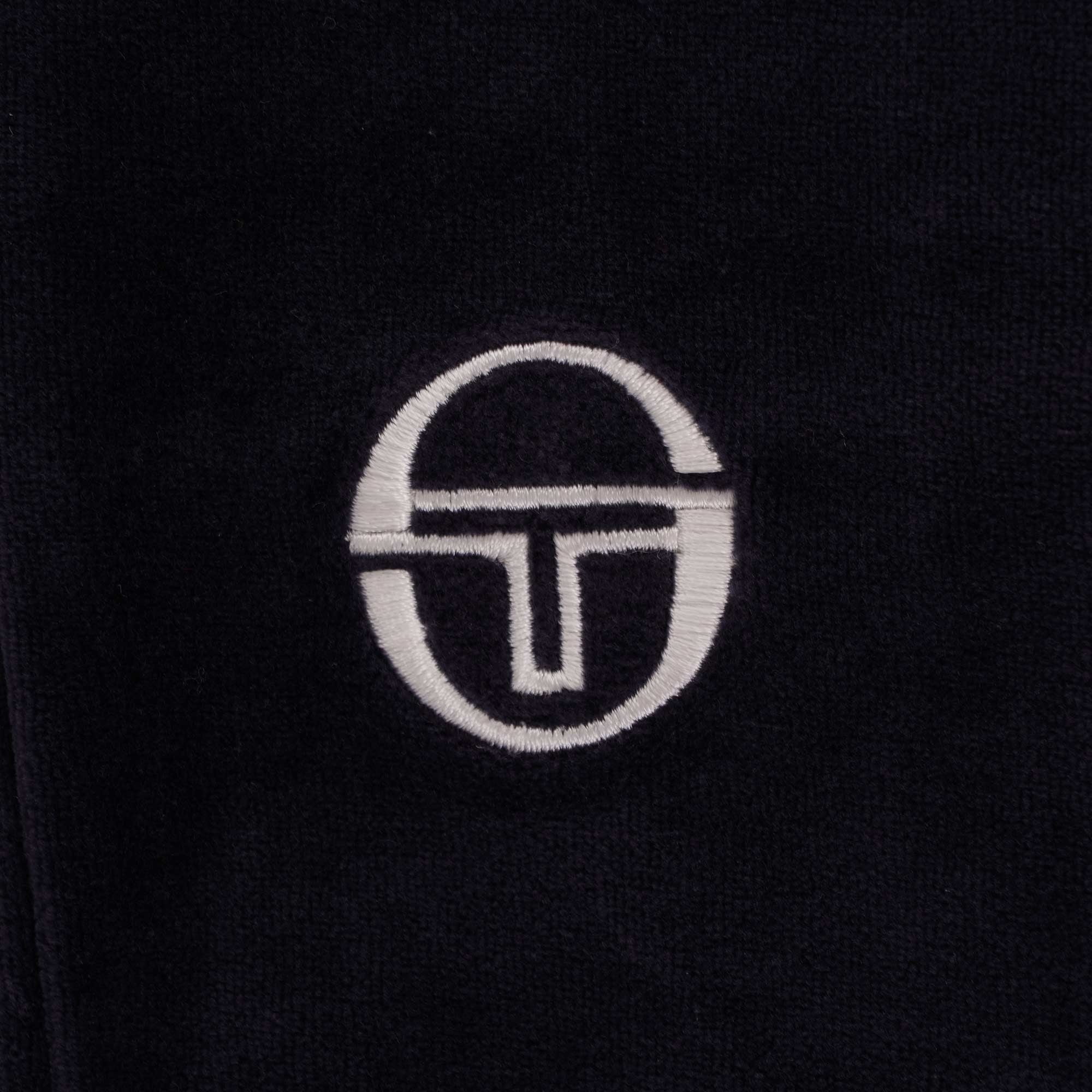 Orion Velour Track Pants Archivio - Navy/Doe/White