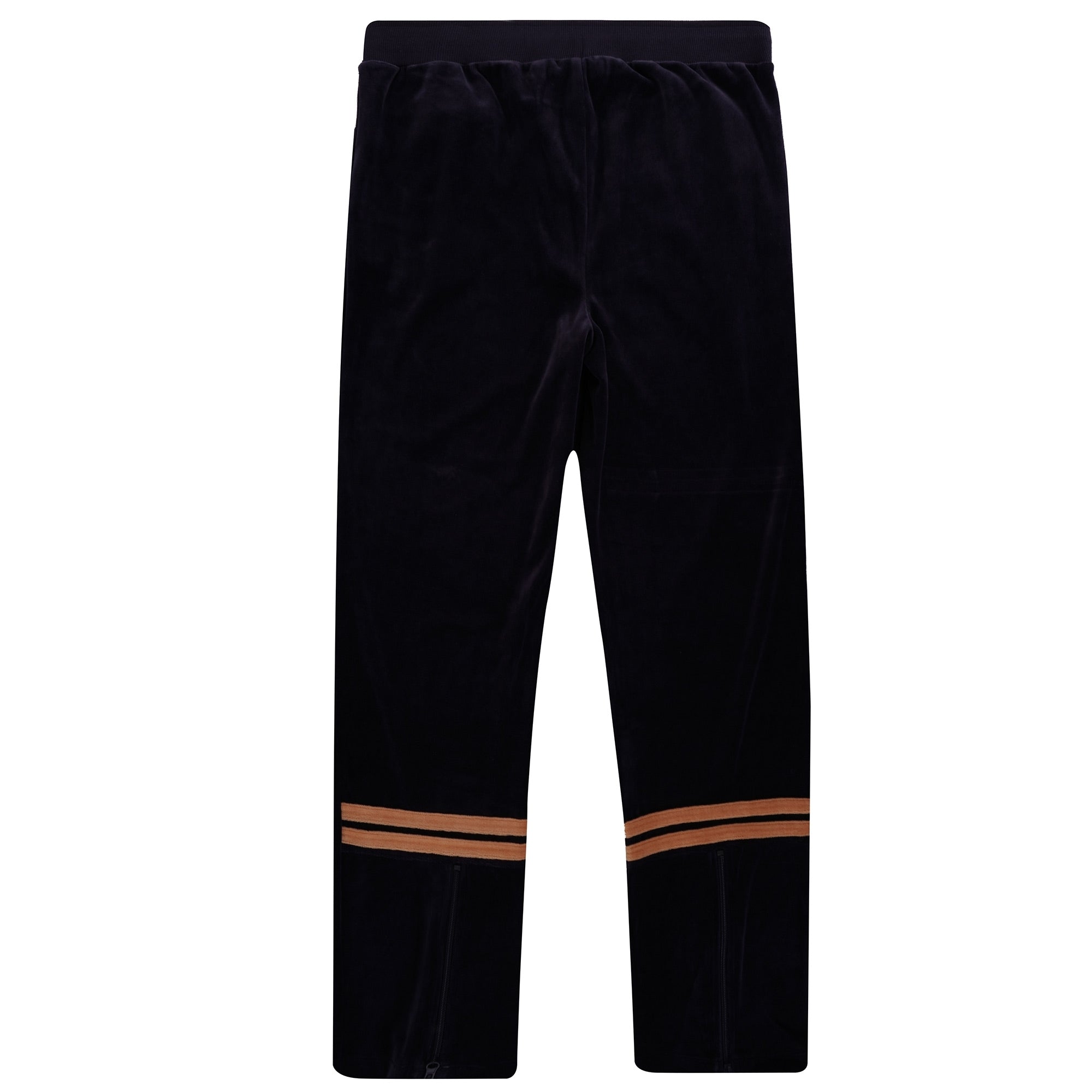 Orion Velour Track Pants Archivio - Navy/Doe/White