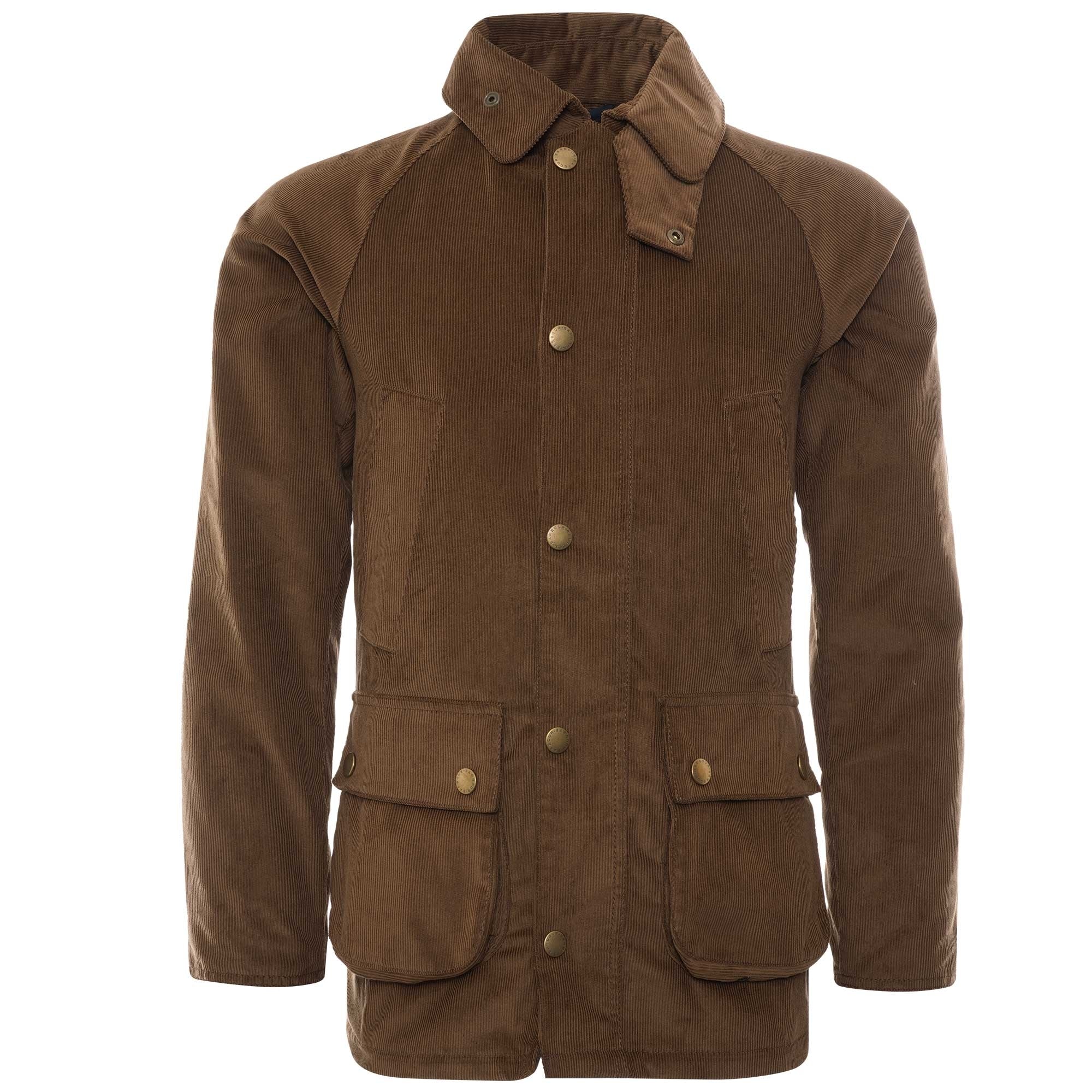Cord Slim Bedale Jacket - Beige