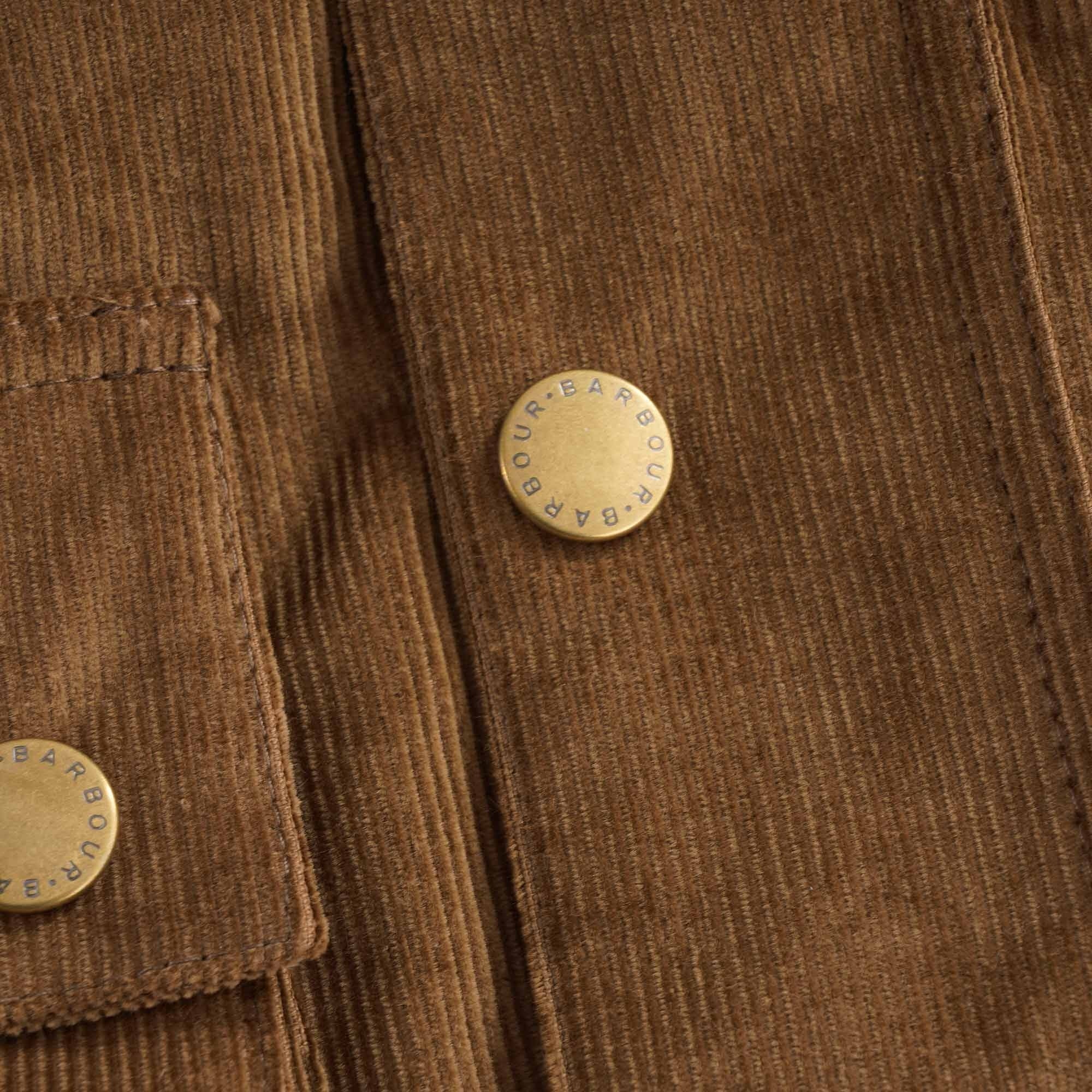 Cord Slim Bedale Jacket - Beige