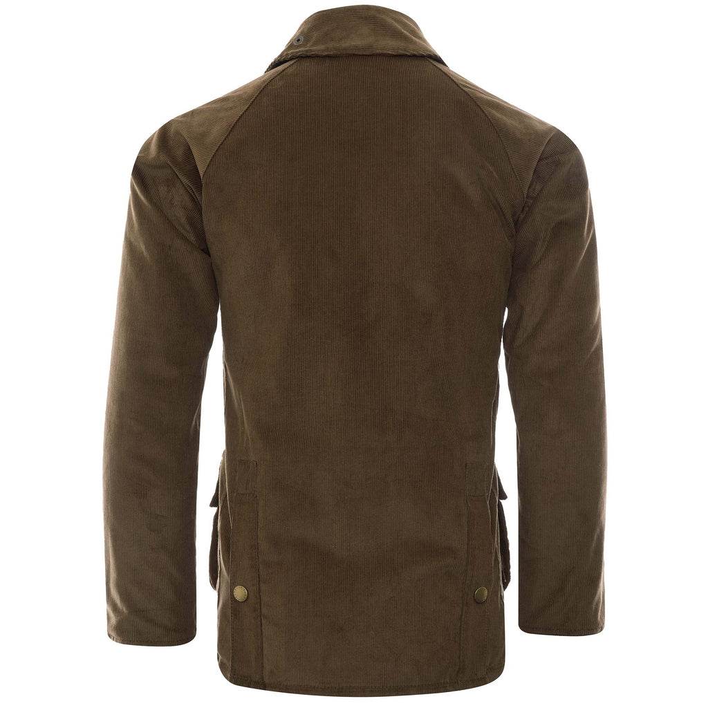 Cord Slim Bedale Jacket - Beige