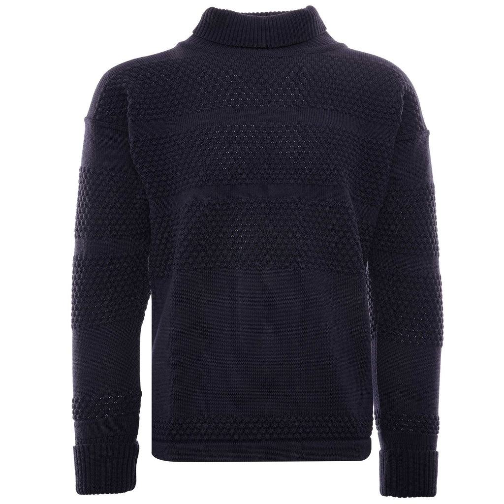 Fisherman Sweater - Seawater Blue