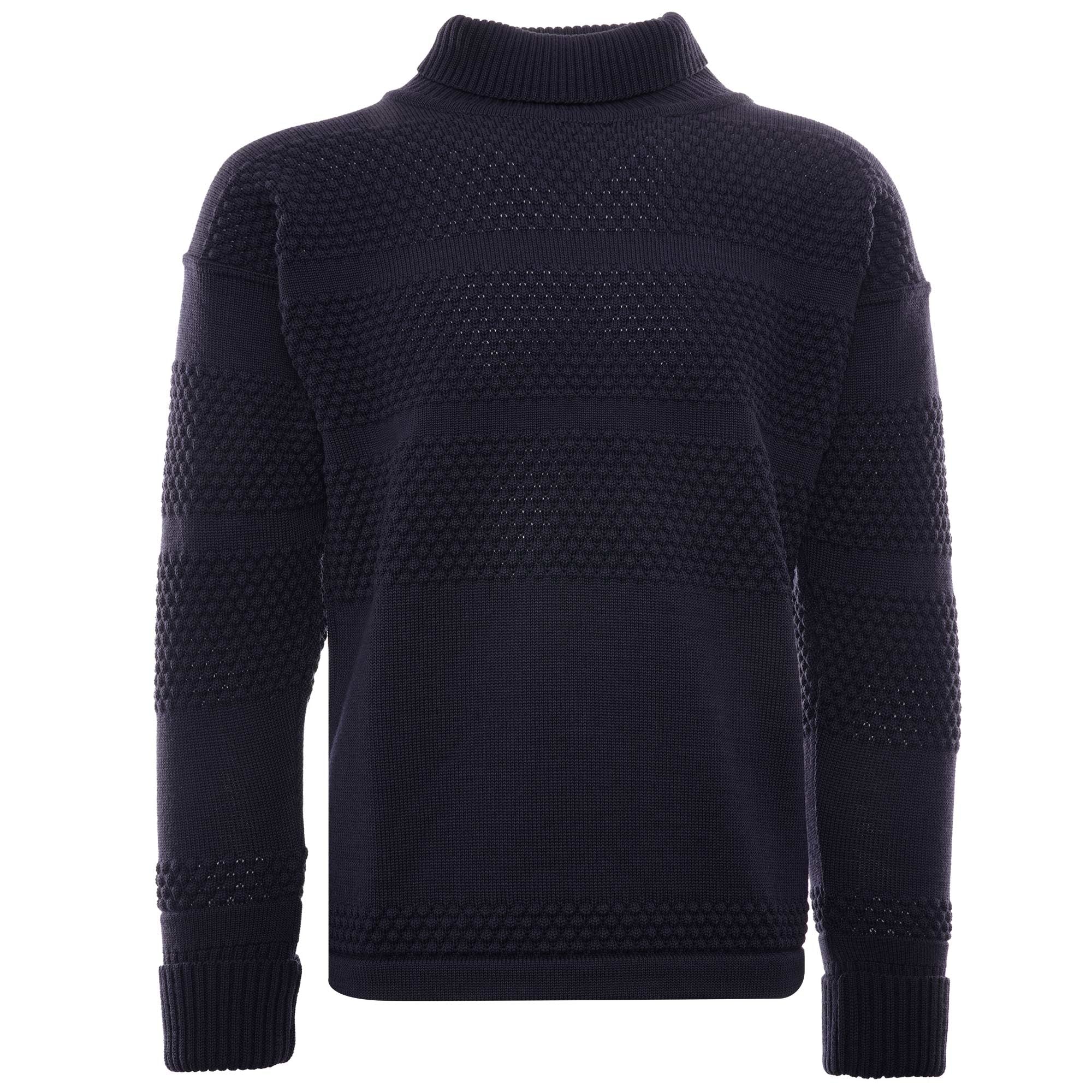Fisherman Sweater - Seawater Blue
