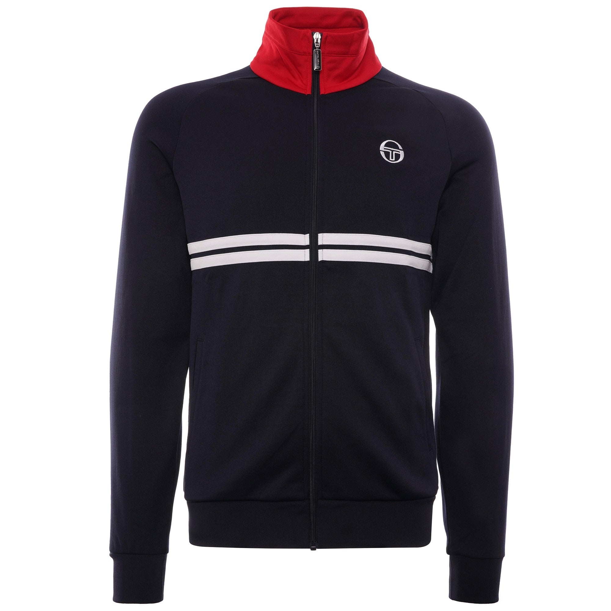 Dallas Track Top - Red/Navy/White