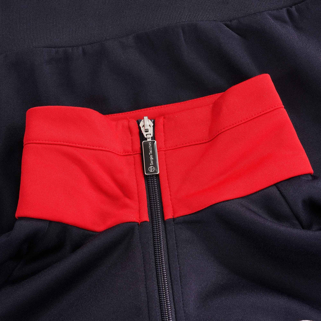 Dallas Track Top - Red/Navy/White