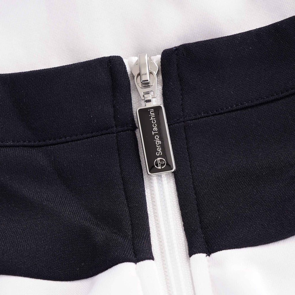 Dallas Track Top - White/Navy/Red