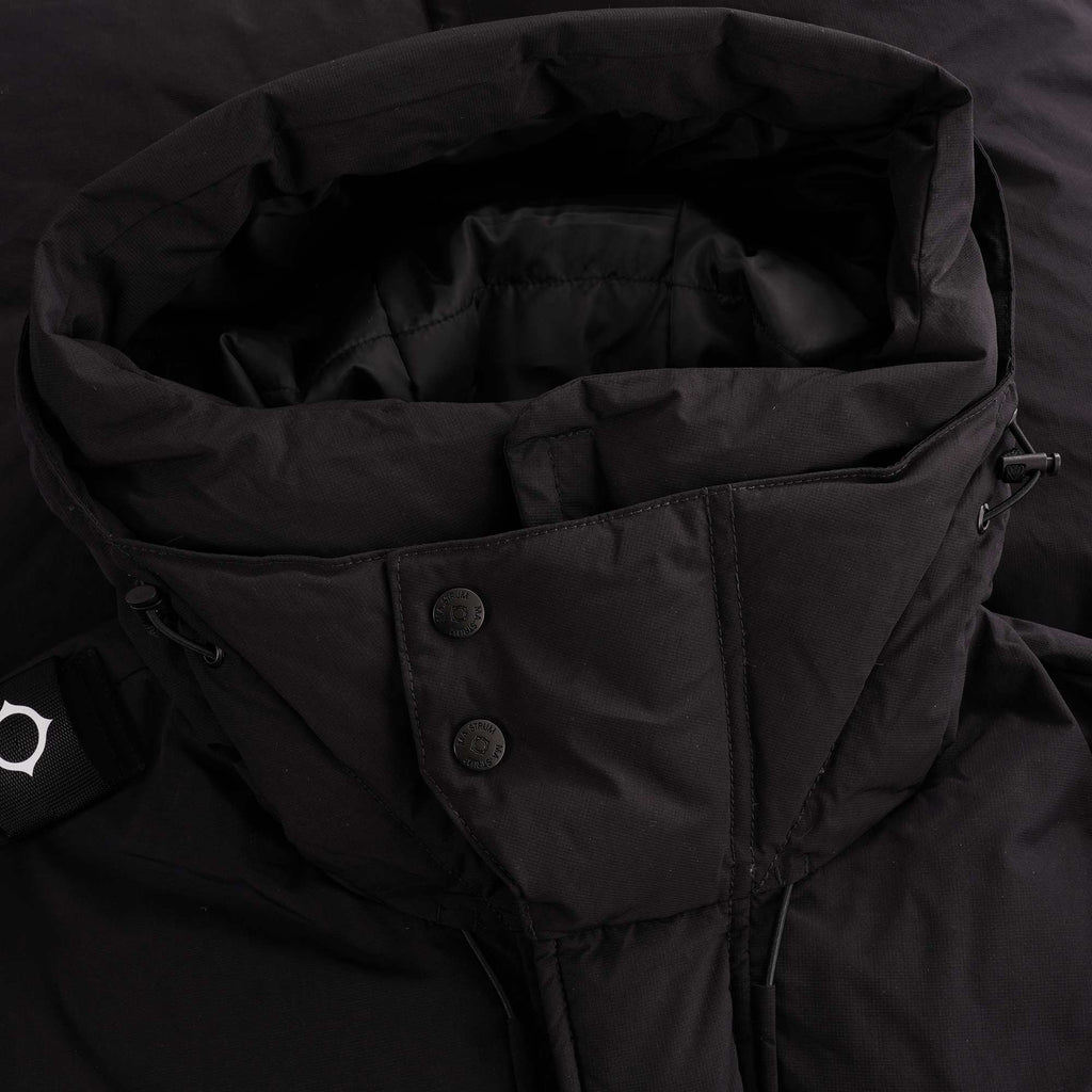 L-21 Down Hooded Jacket - Jet Black