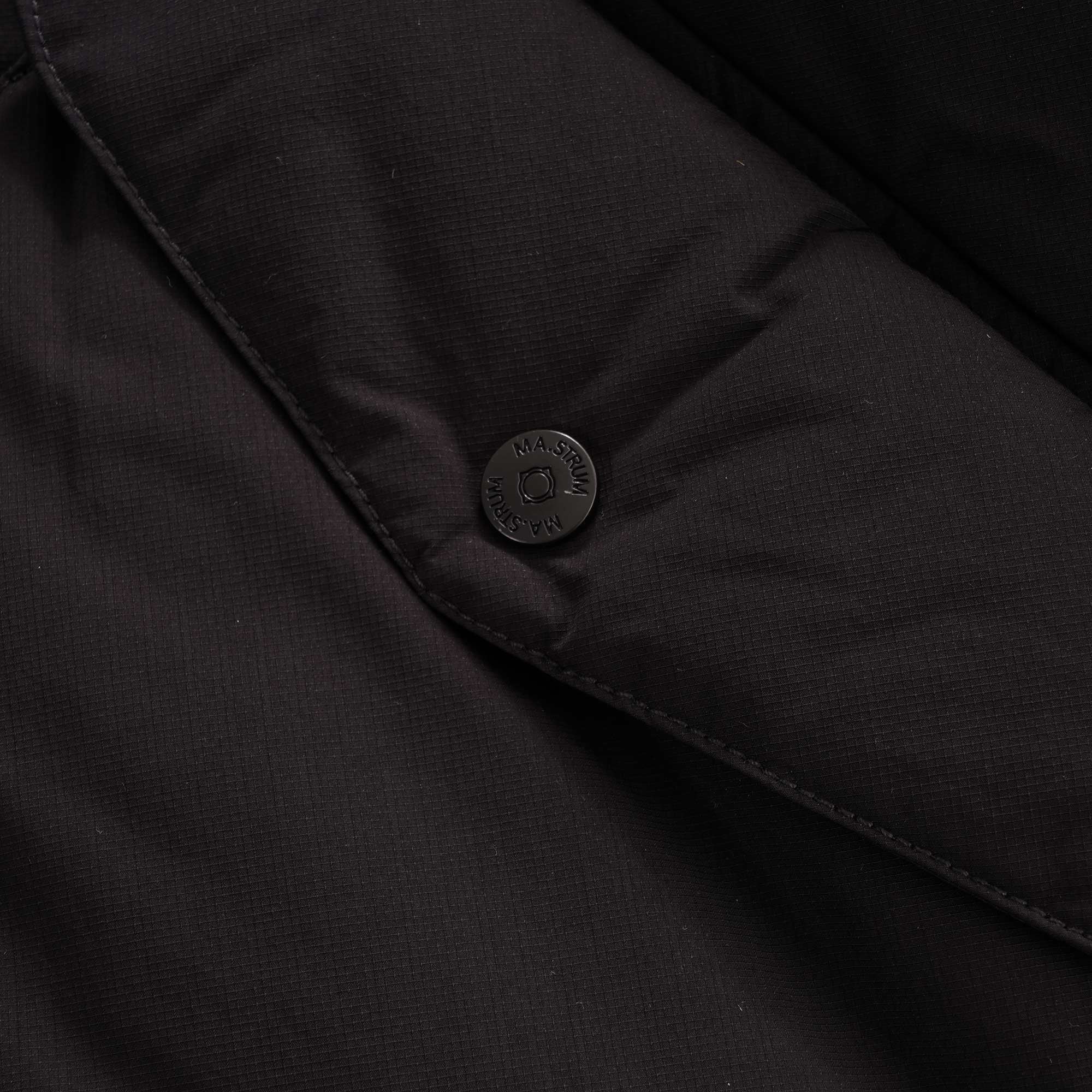 L-21 Down Hooded Jacket - Jet Black