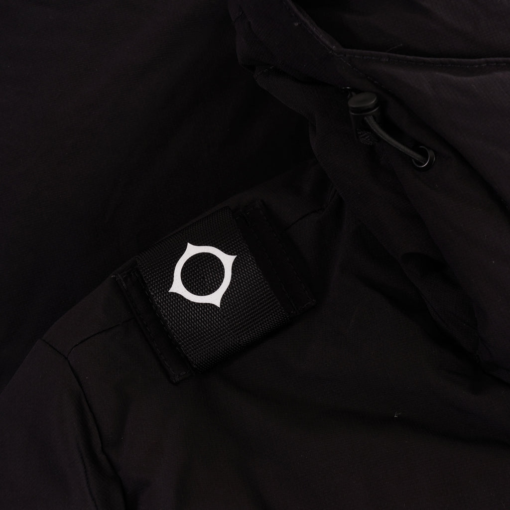 L-21 Down Hooded Jacket - Jet Black