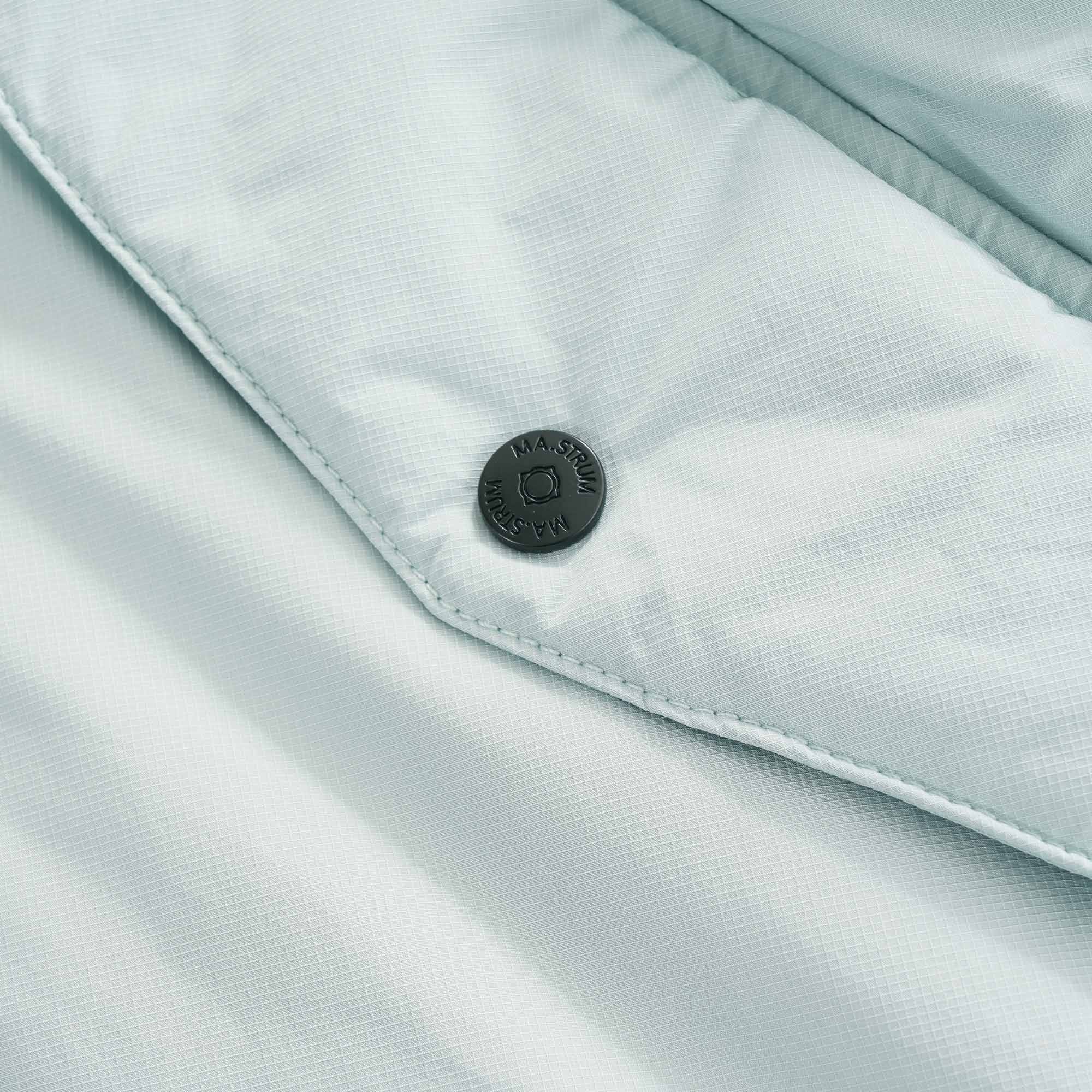 L-21 Ripstop Down Hooded Jacket - Mist Green